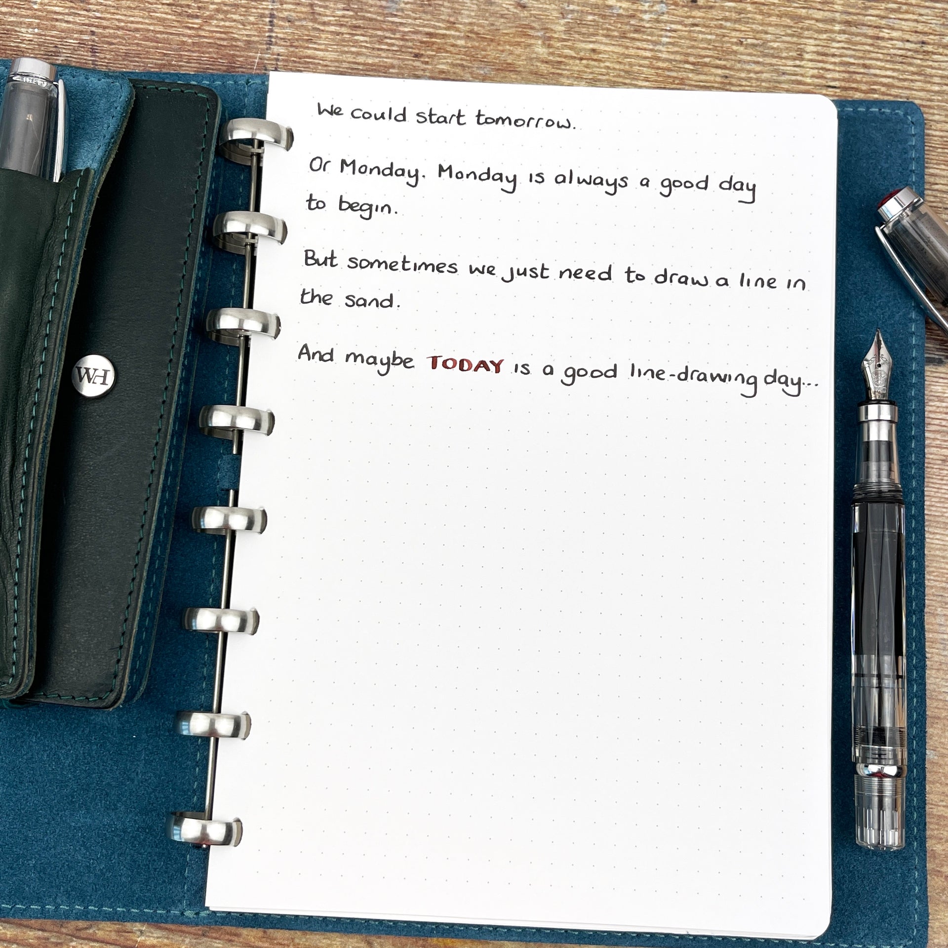 A Line-Drawing Day...