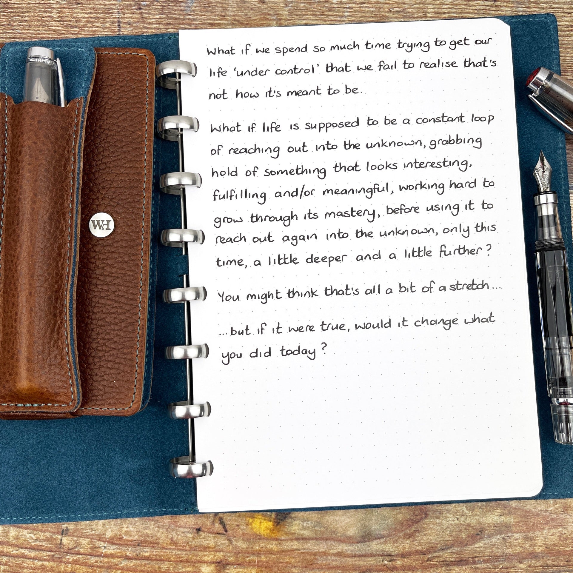 What Would You Change Today...?