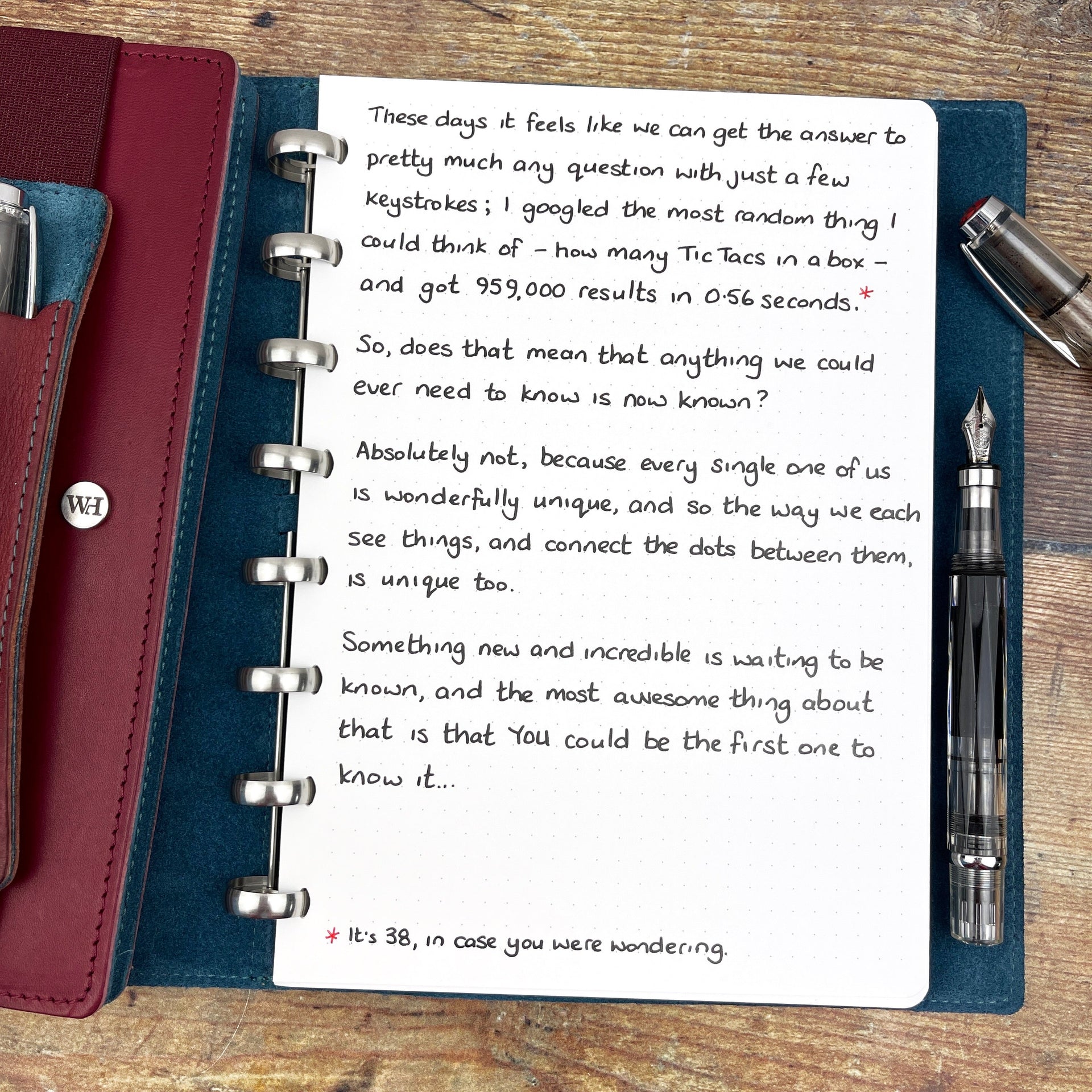 The First To Know...