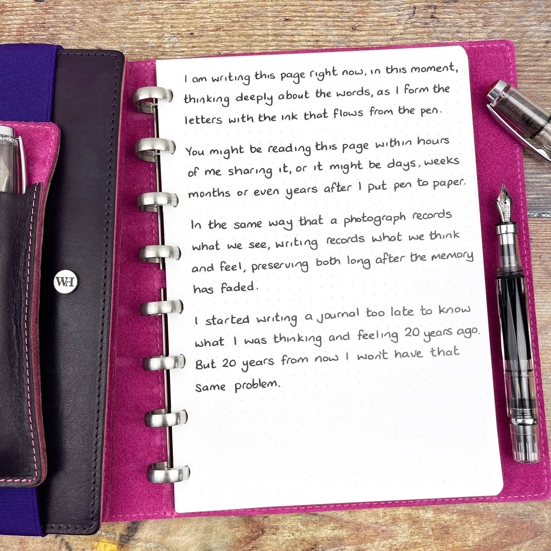Writing A Journal...