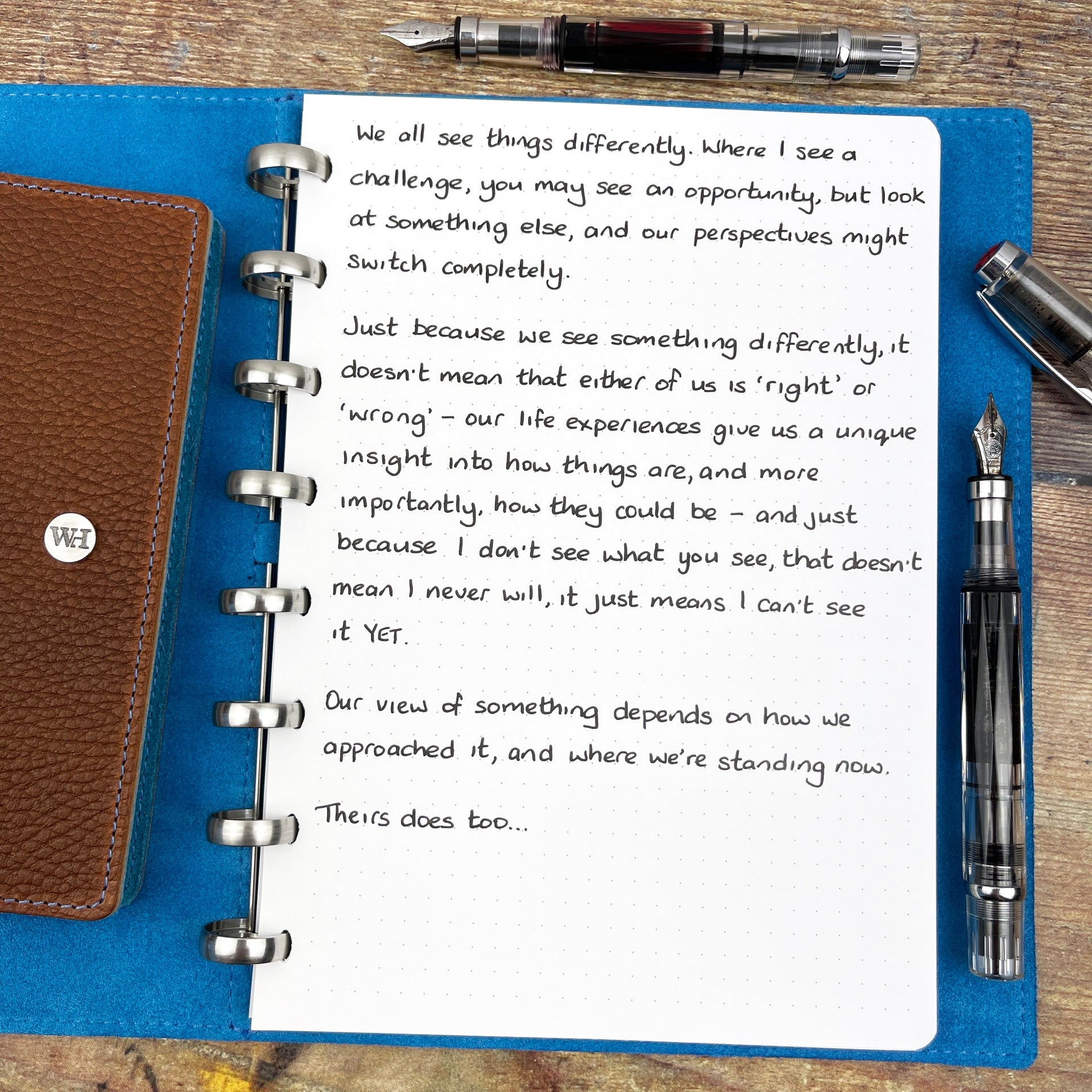 Seeing Things Differently...