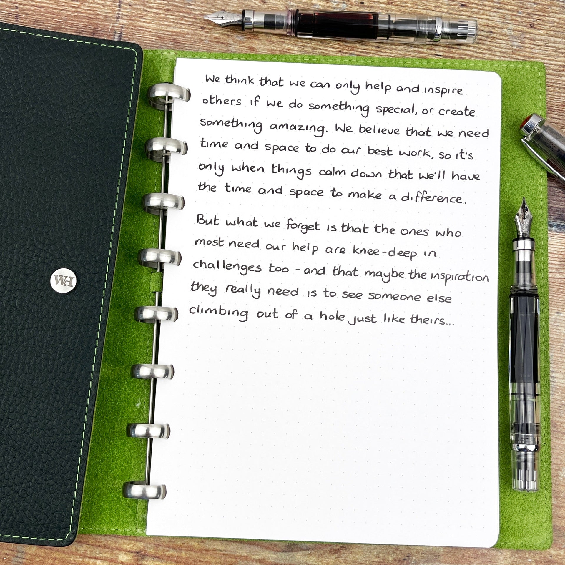 Climbing Out Of A Hole...