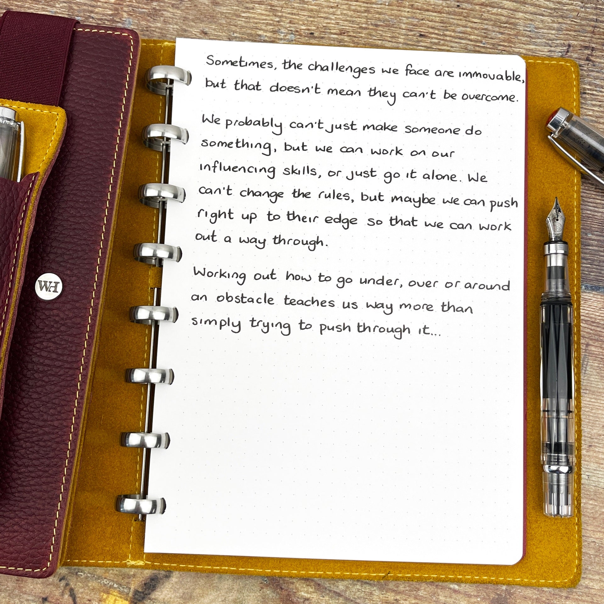 Immovable Challenges...