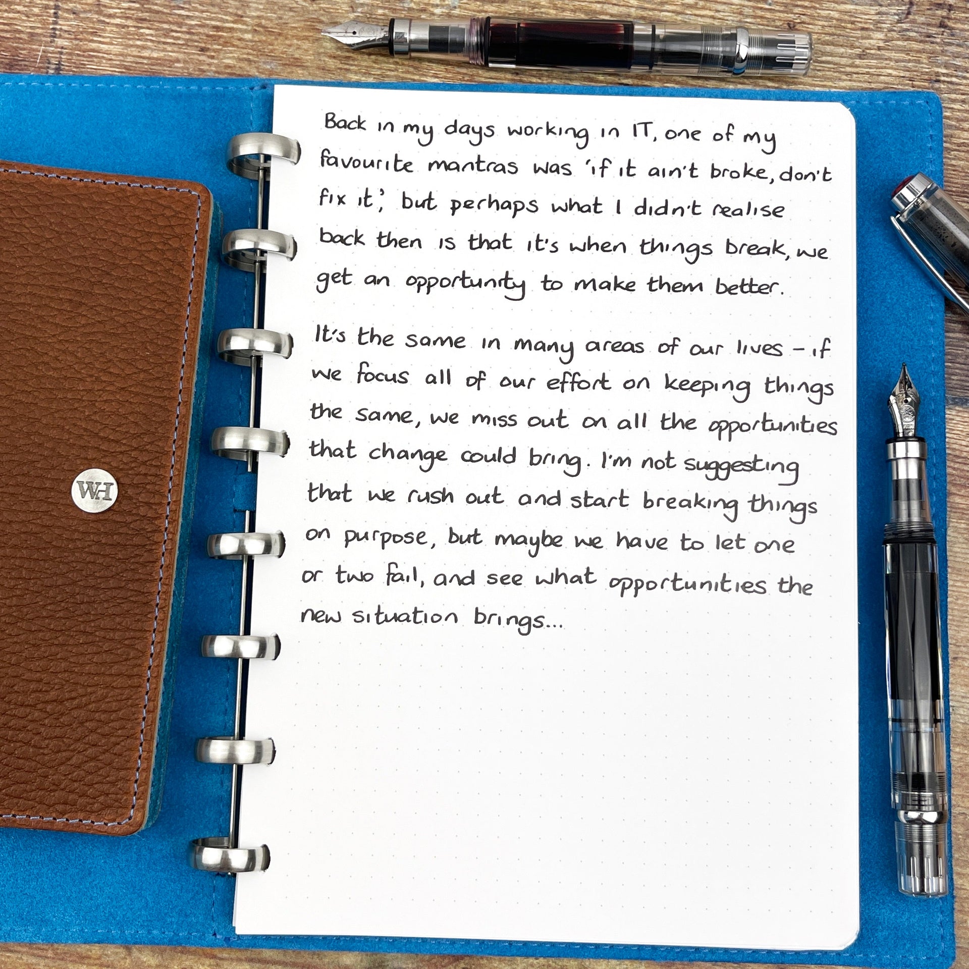 If It Ain't Broke...