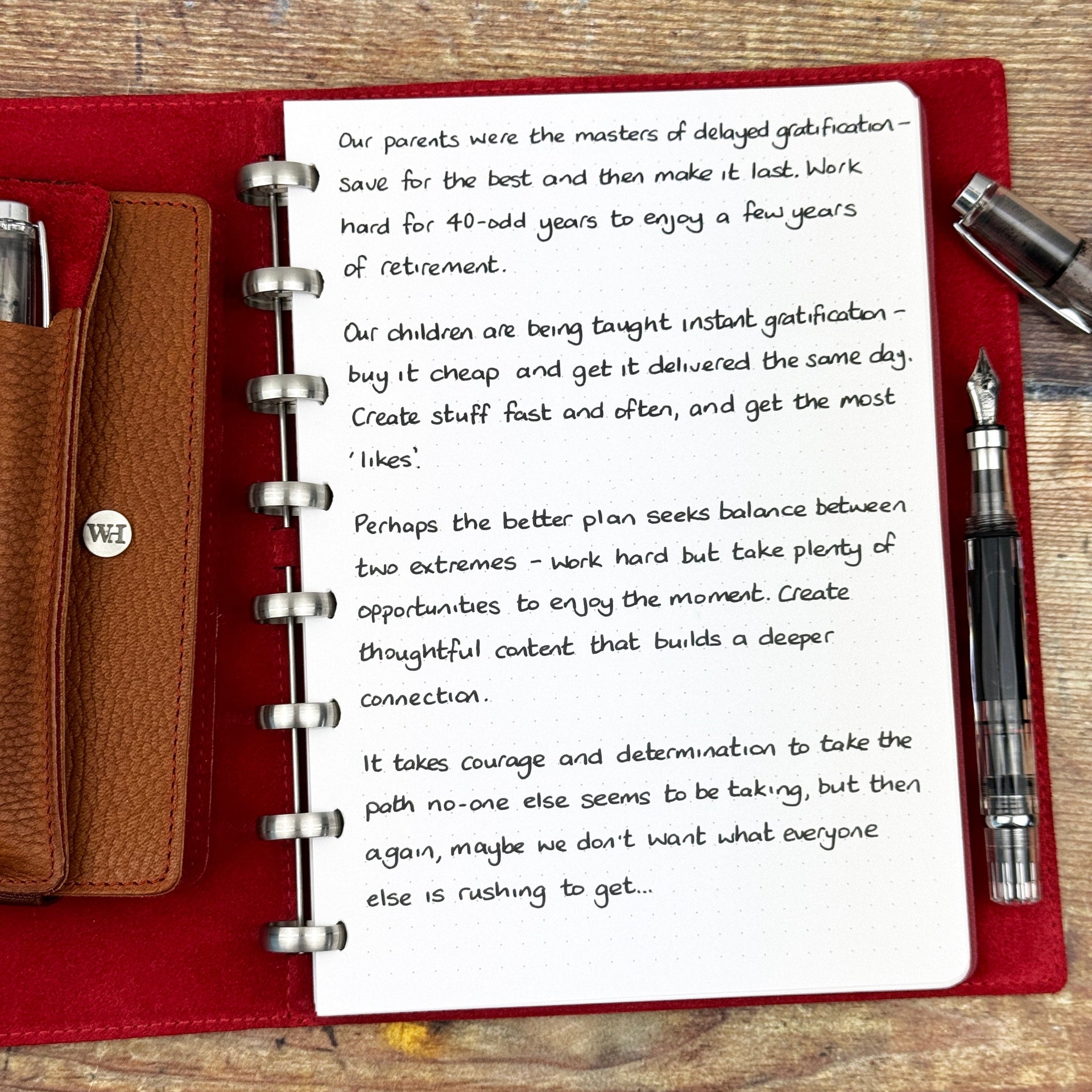 The Path No-one Else Is Taking...