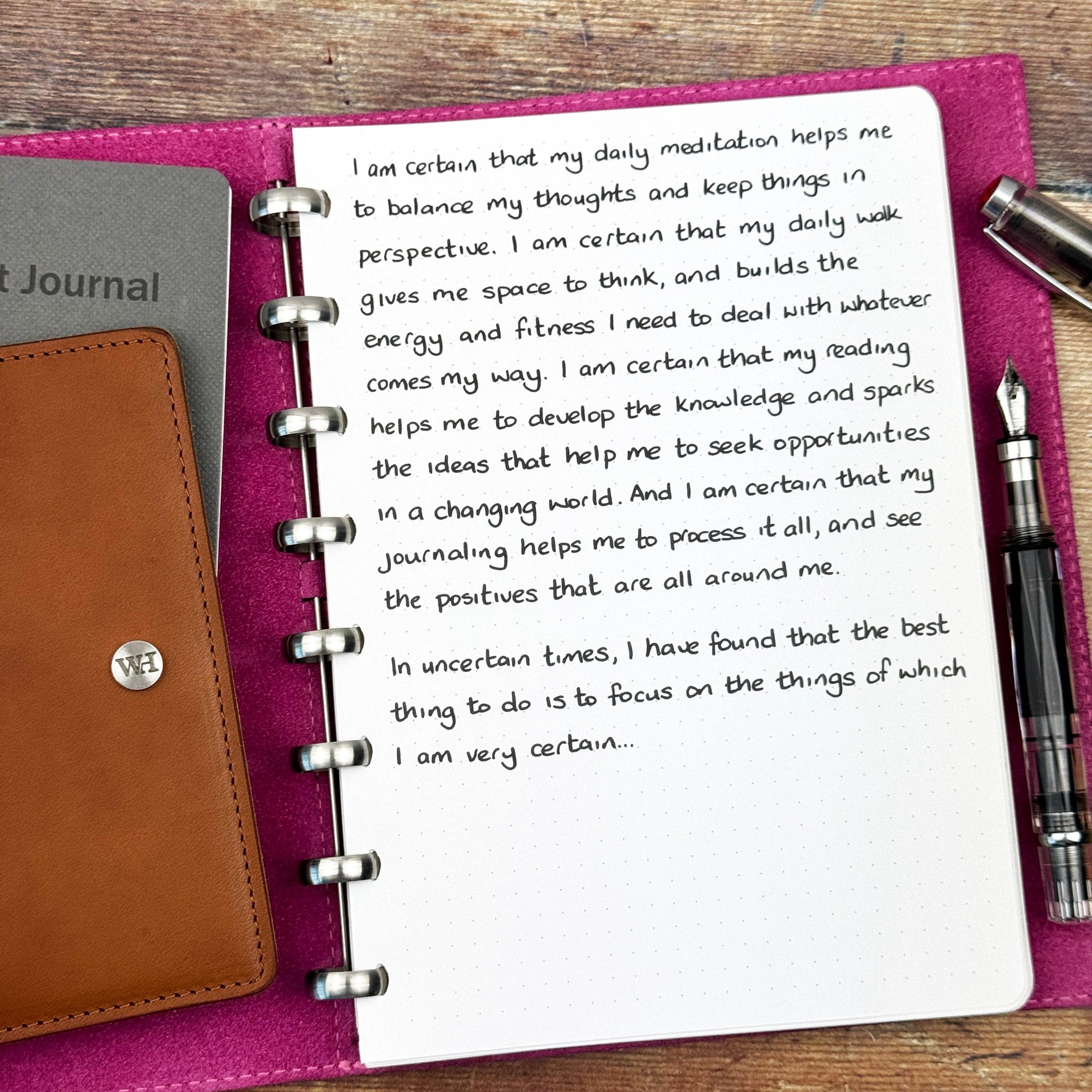 Focus On What's Certain...