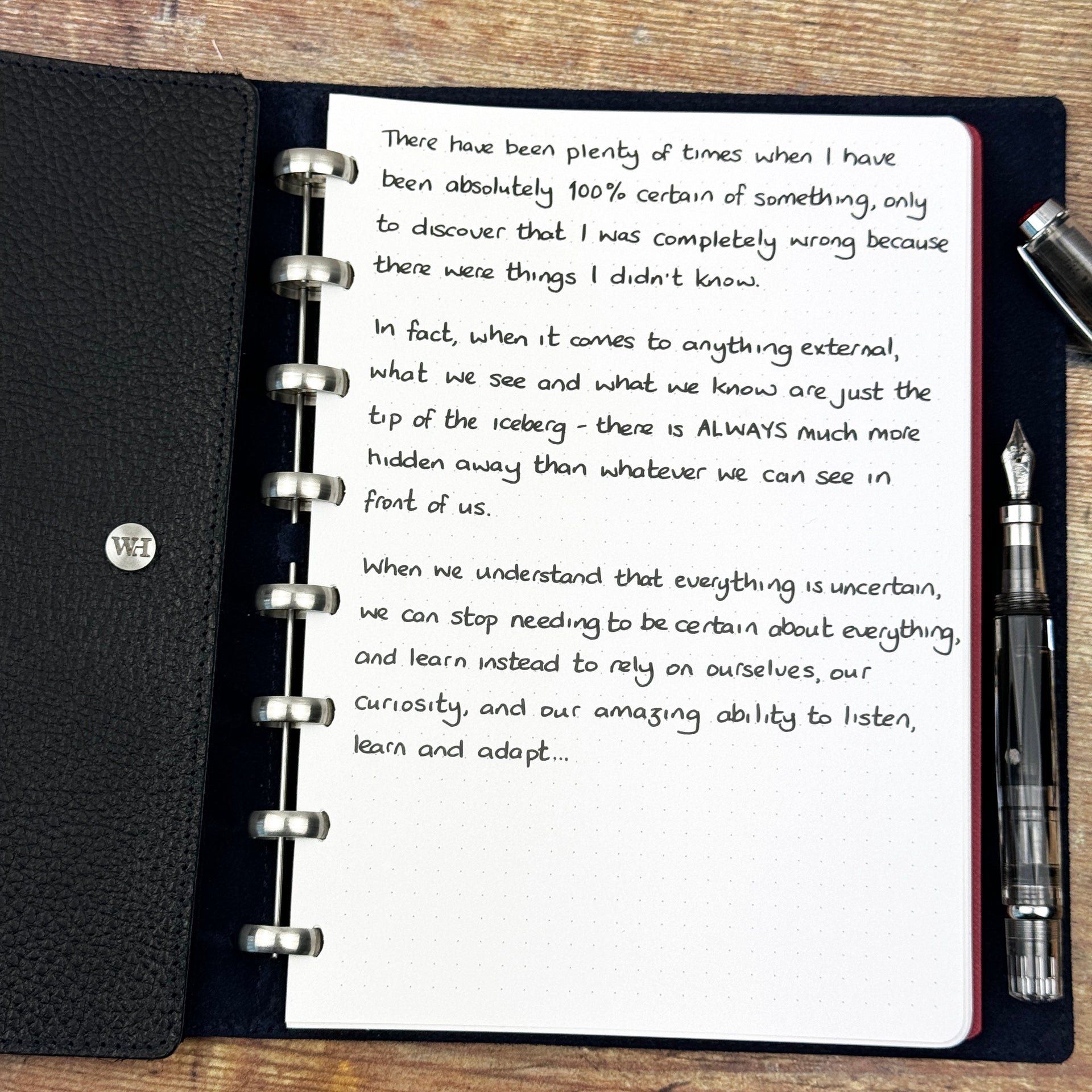 Everything Is Uncertain...