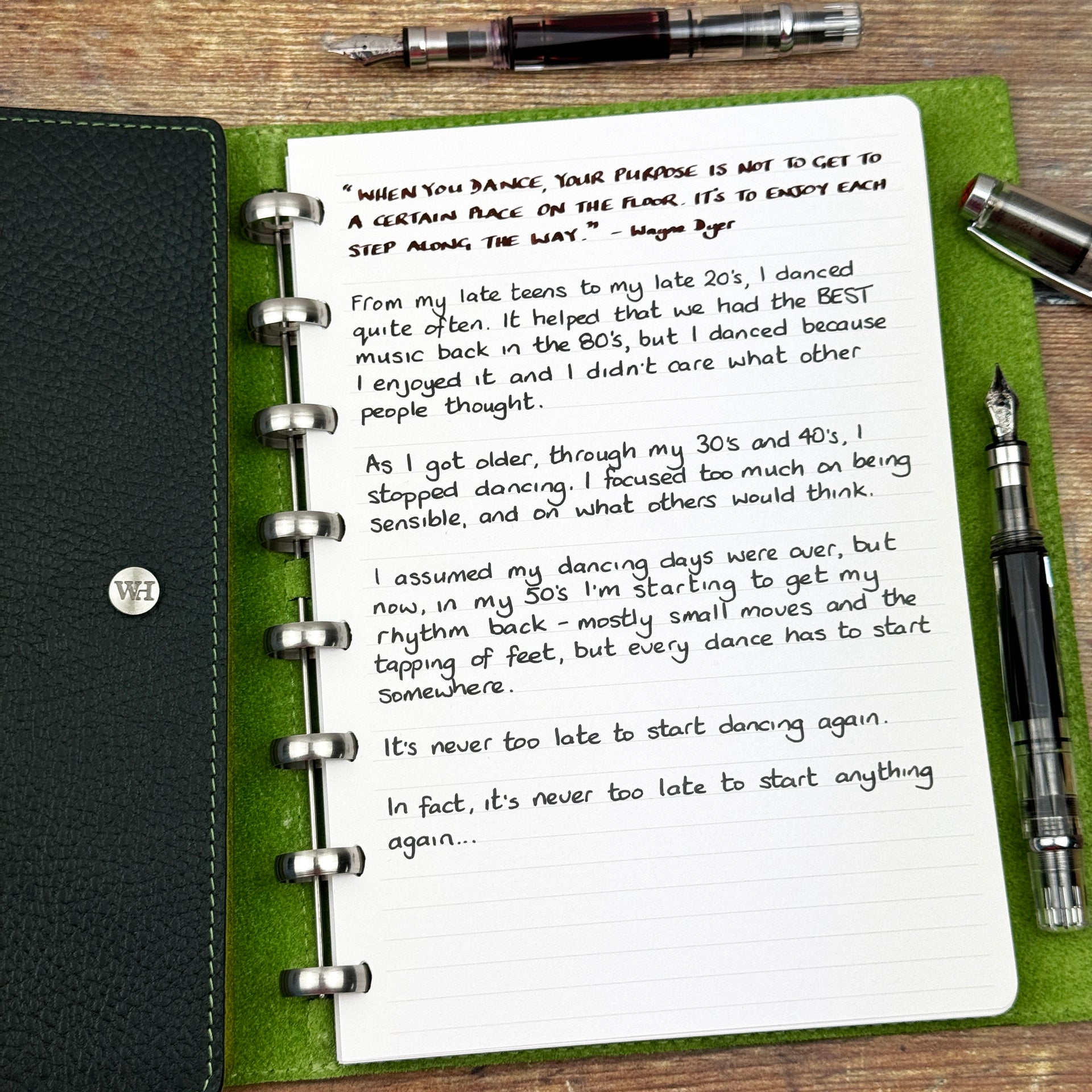 It's Never Too Late...