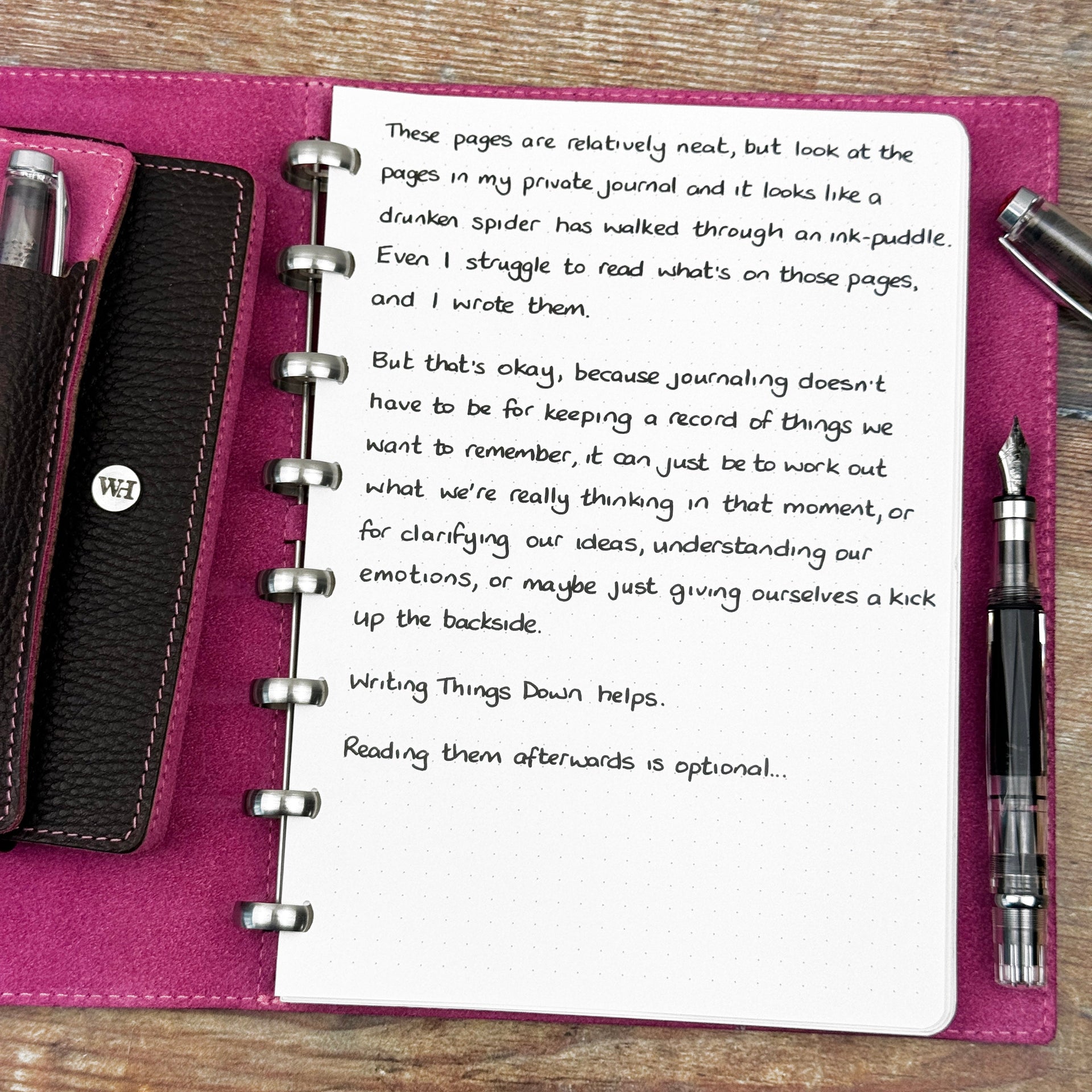 Writing Things Down...