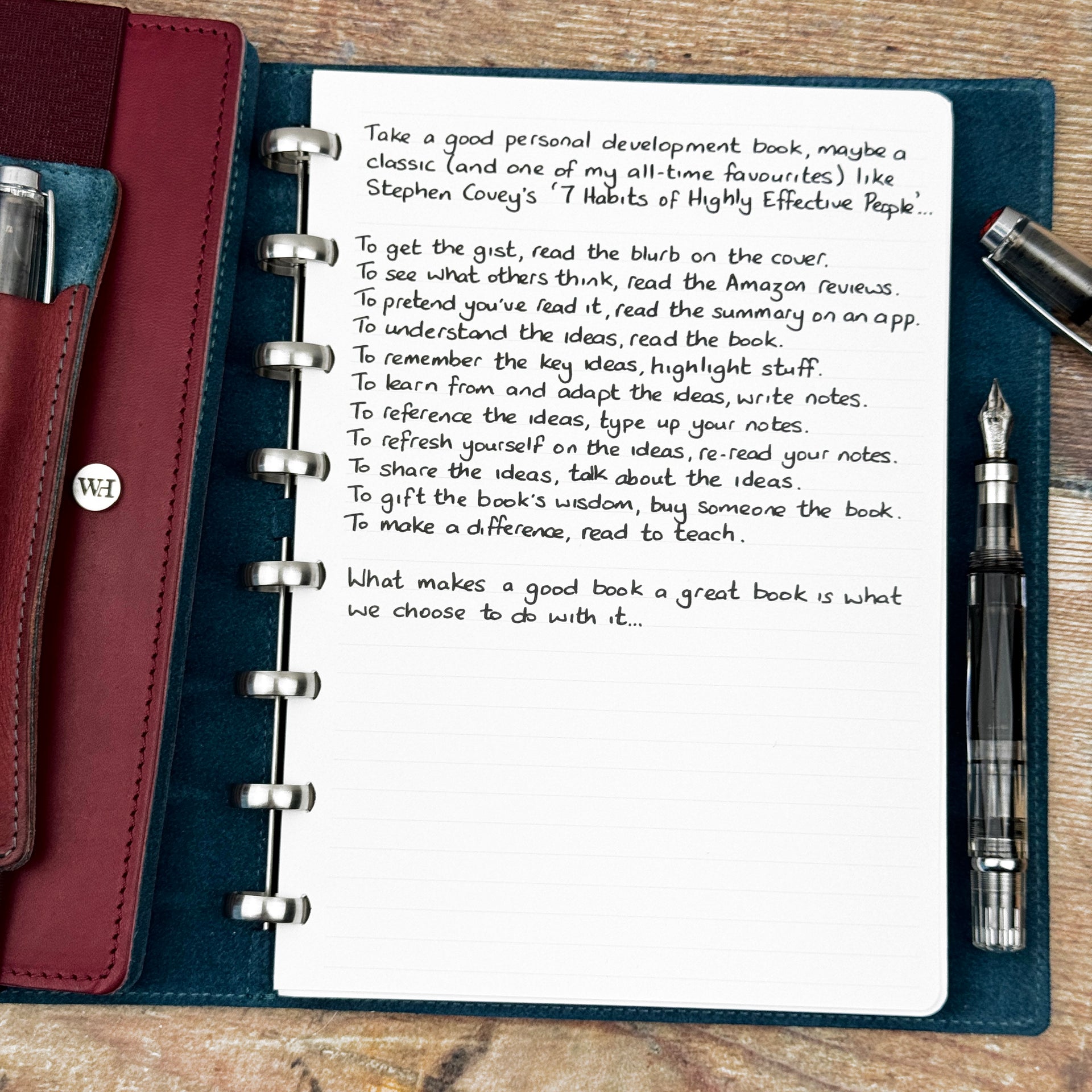 What Makes A Great Book...