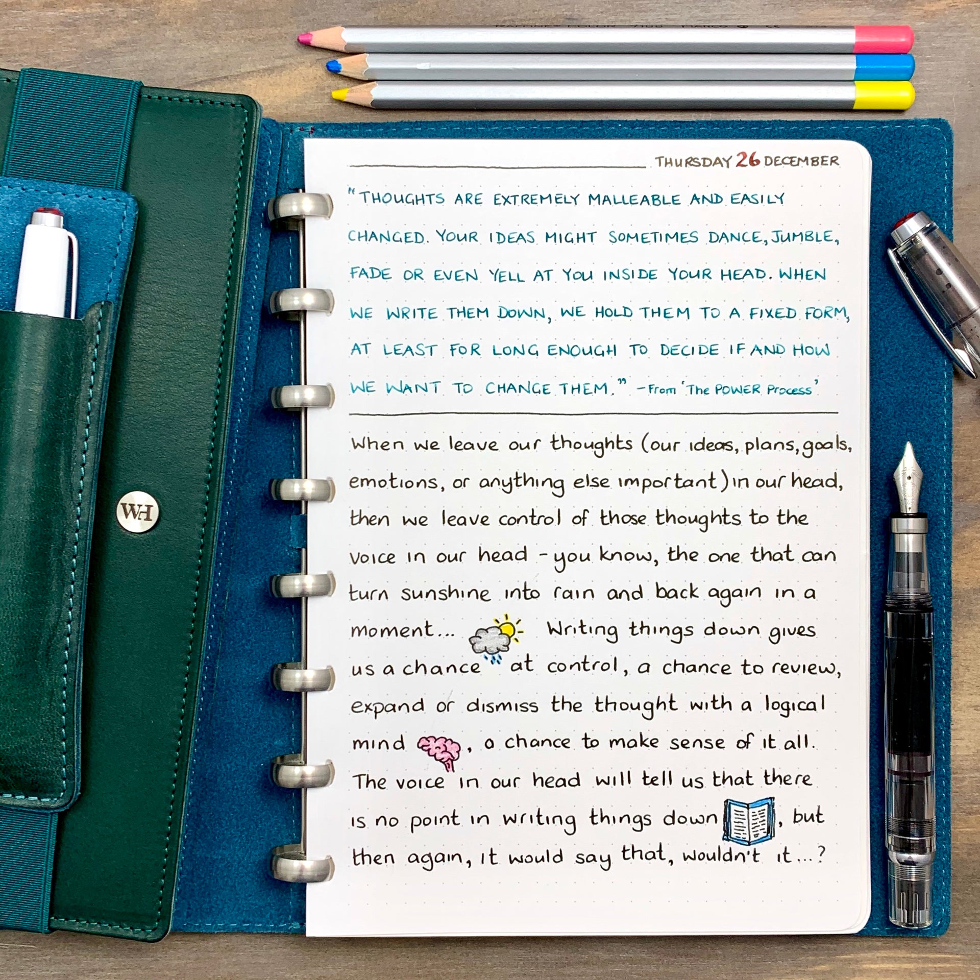 Writing Things Down...