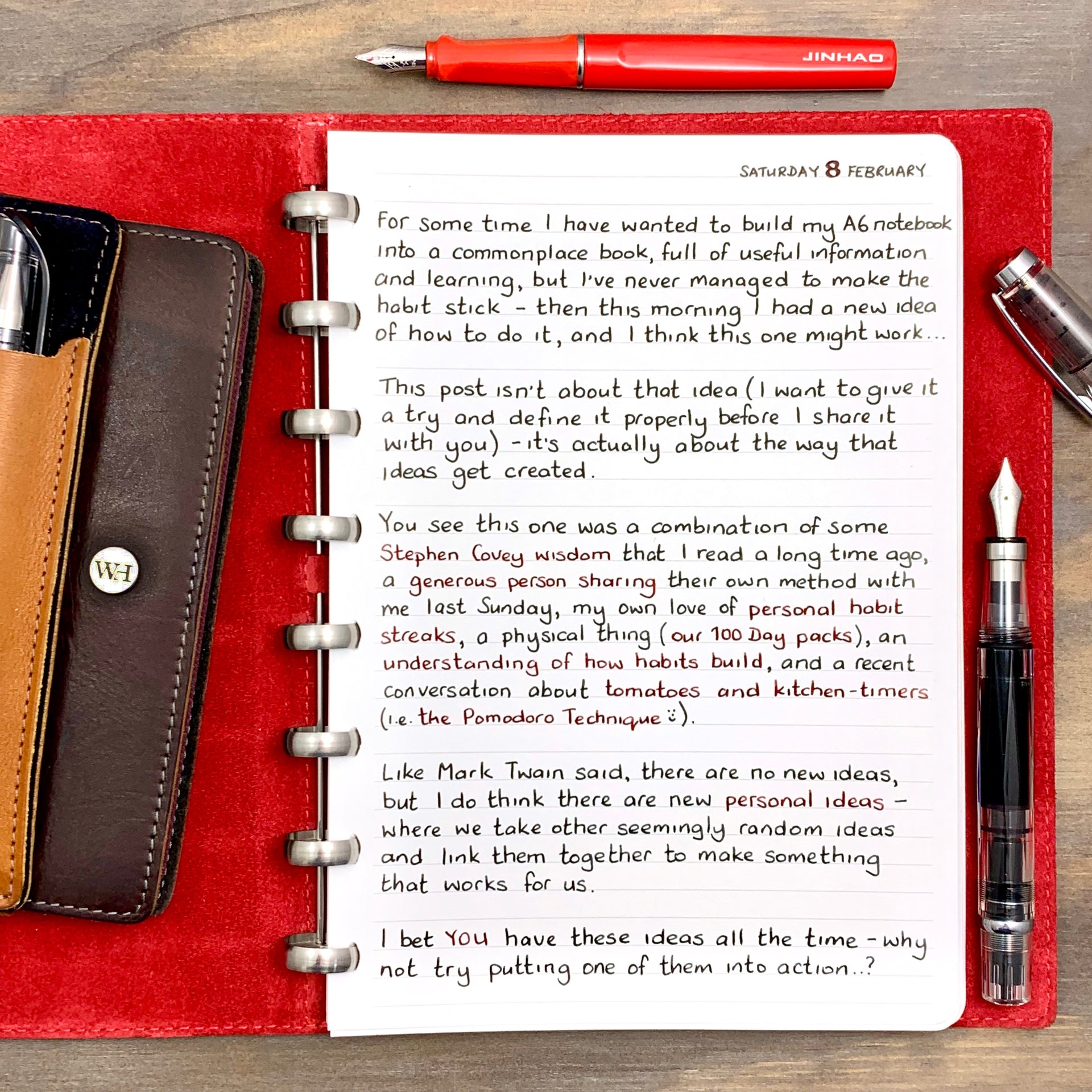 Personal Ideas...