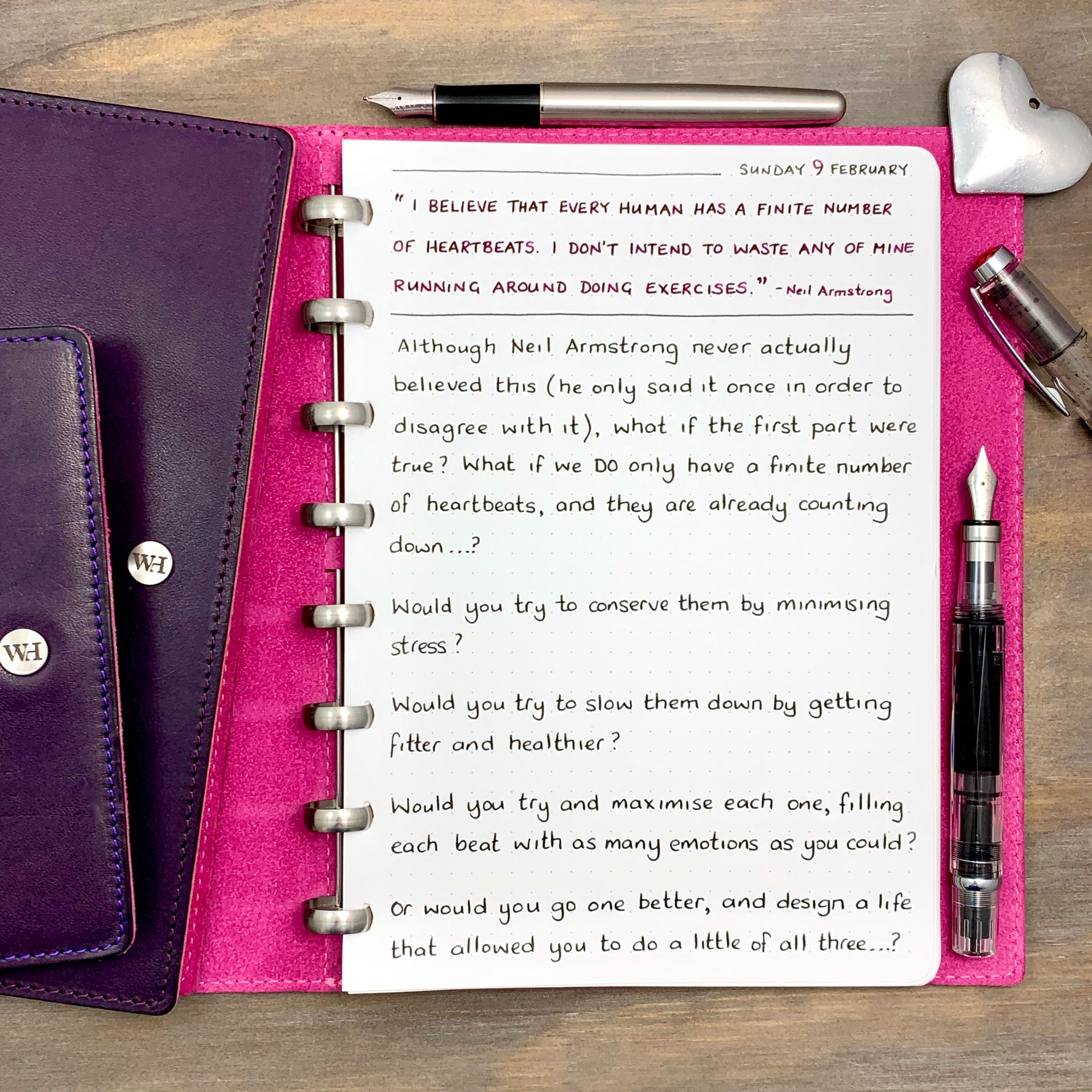 A Finite Number Of Heartbeats...