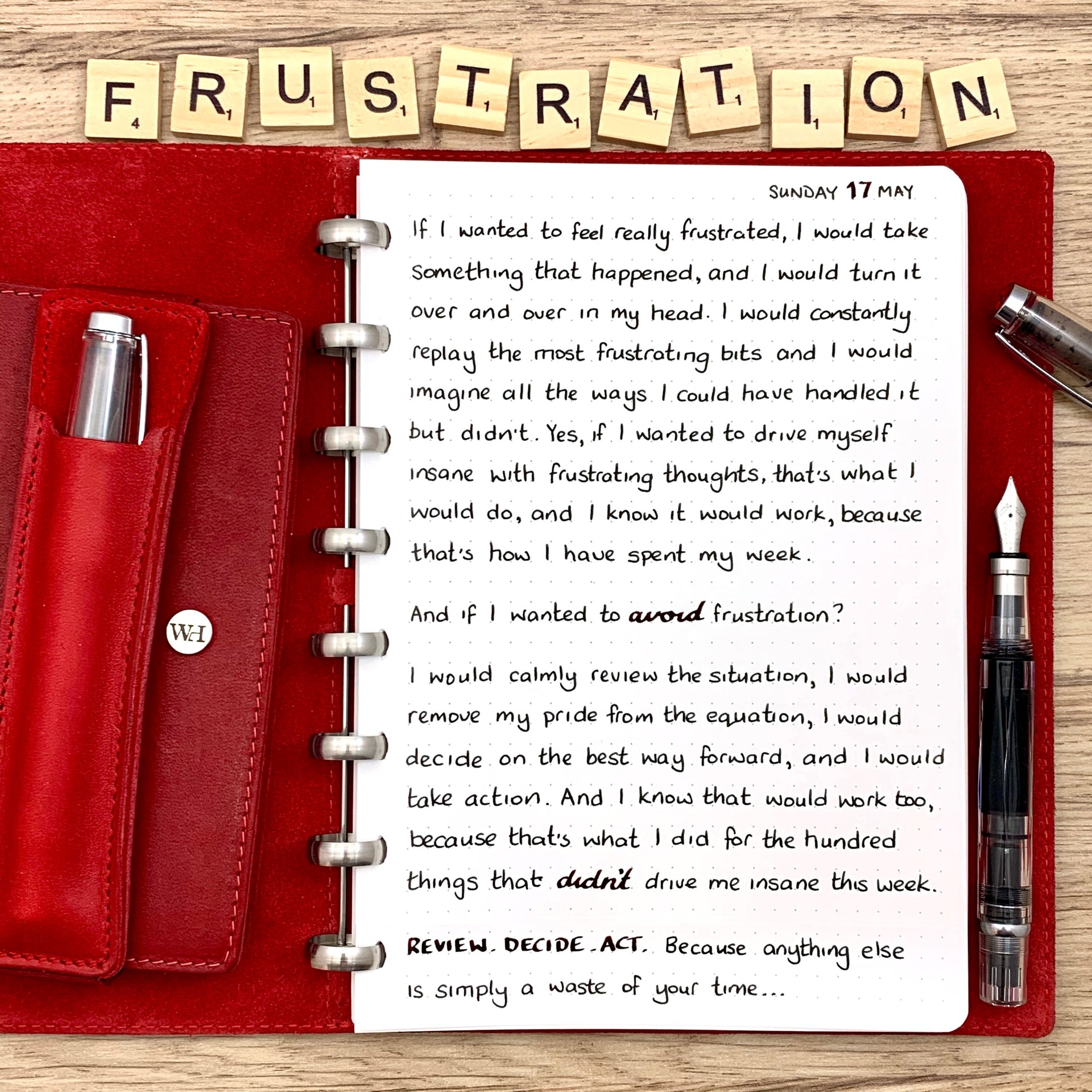 Frustration...