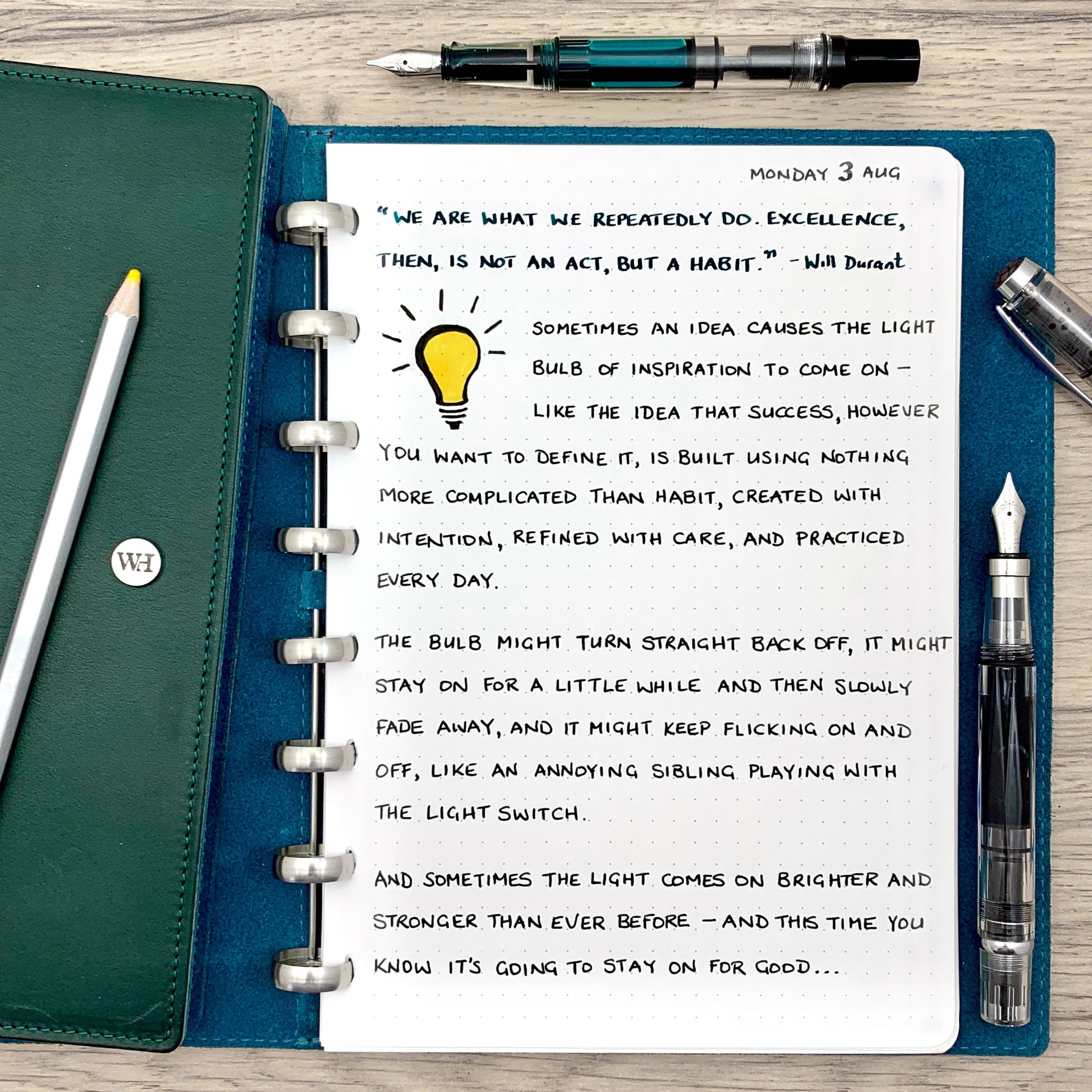 The Light-Bulb of Inspiration....