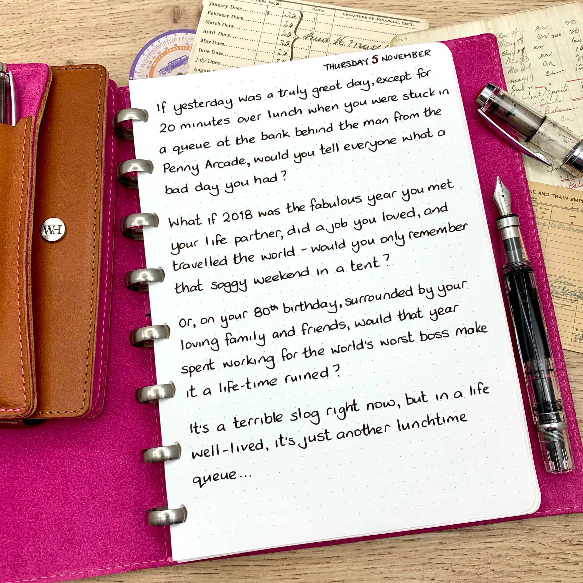 Just Another Lunchtime Queue...