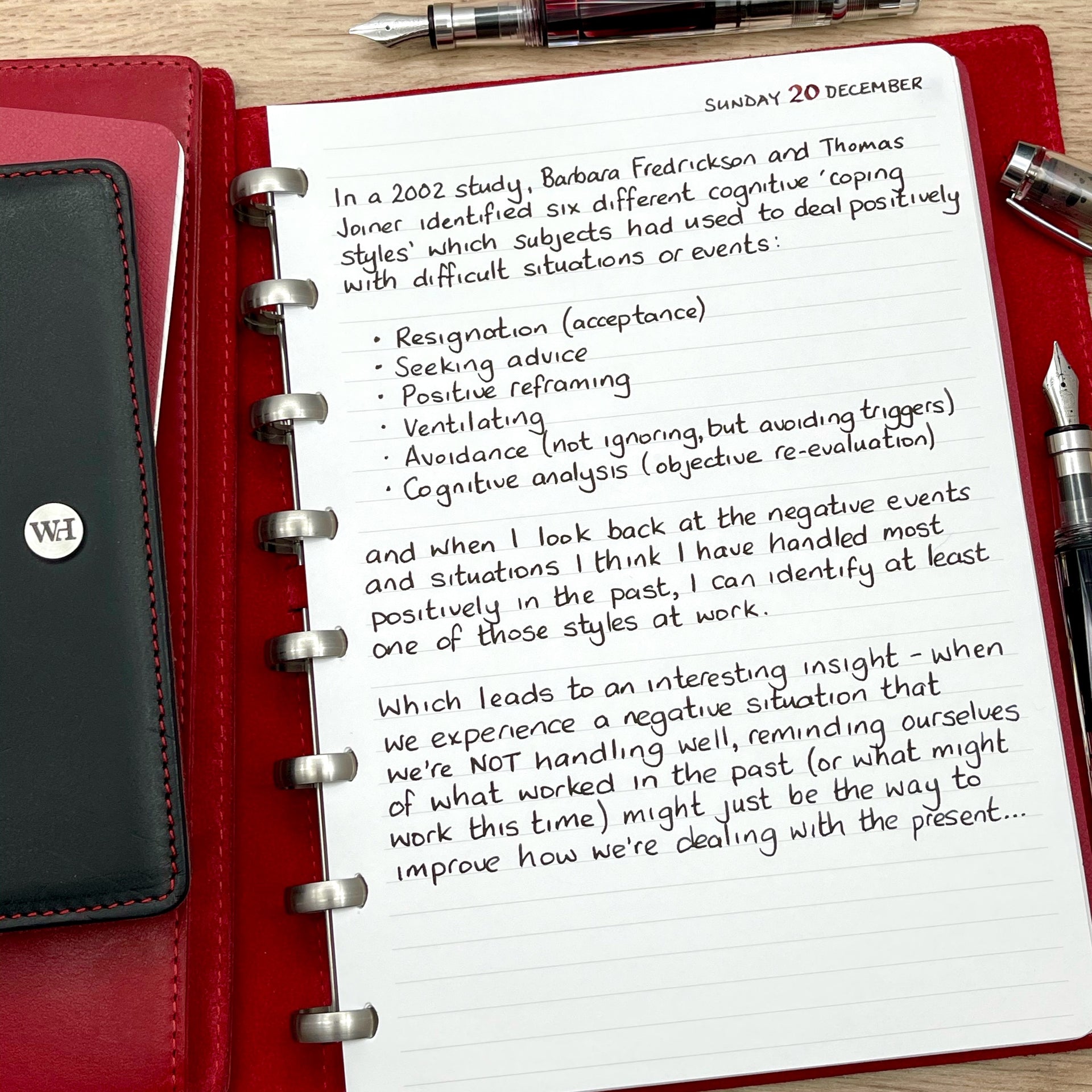 Cognitive Coping Styles...