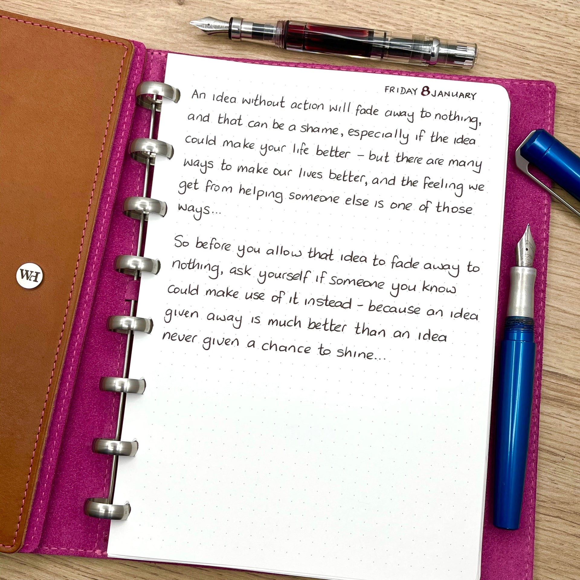 An idea shared...