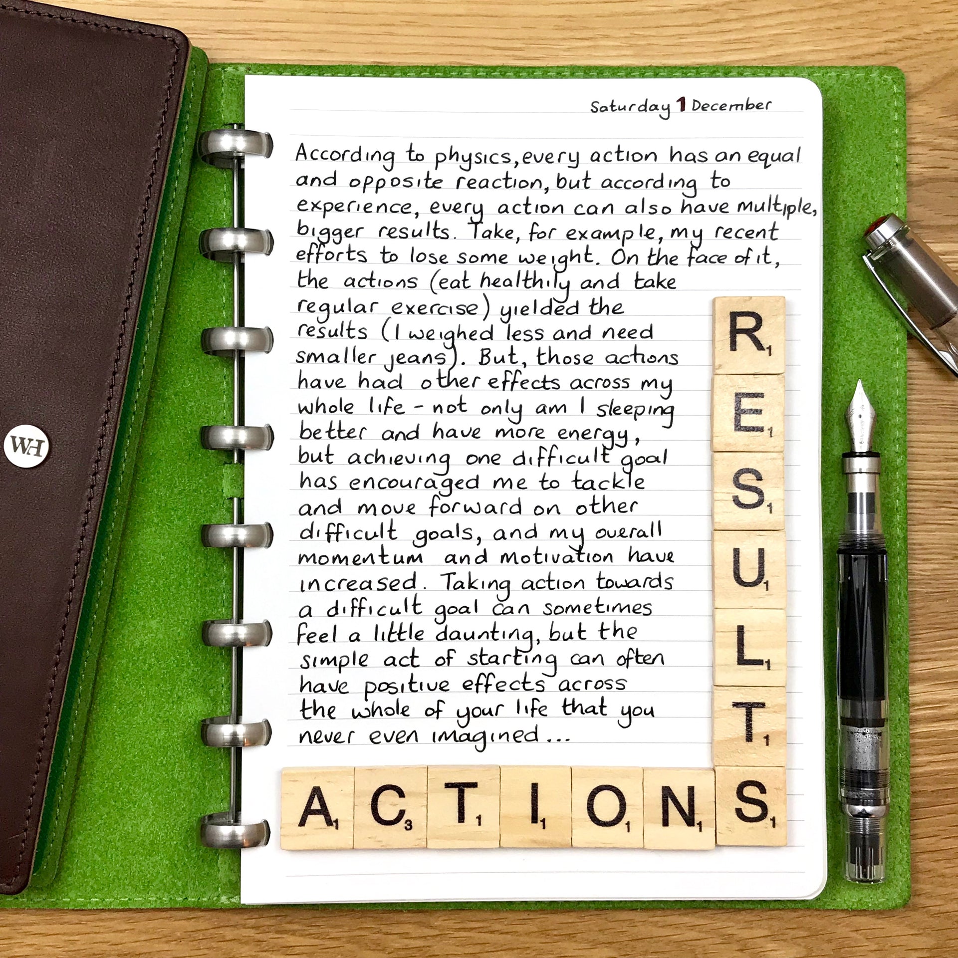 Actions and results...