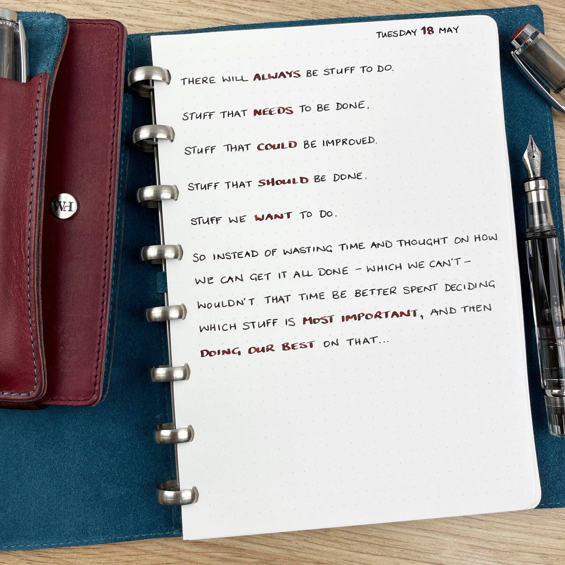 Always Stuff To Do...