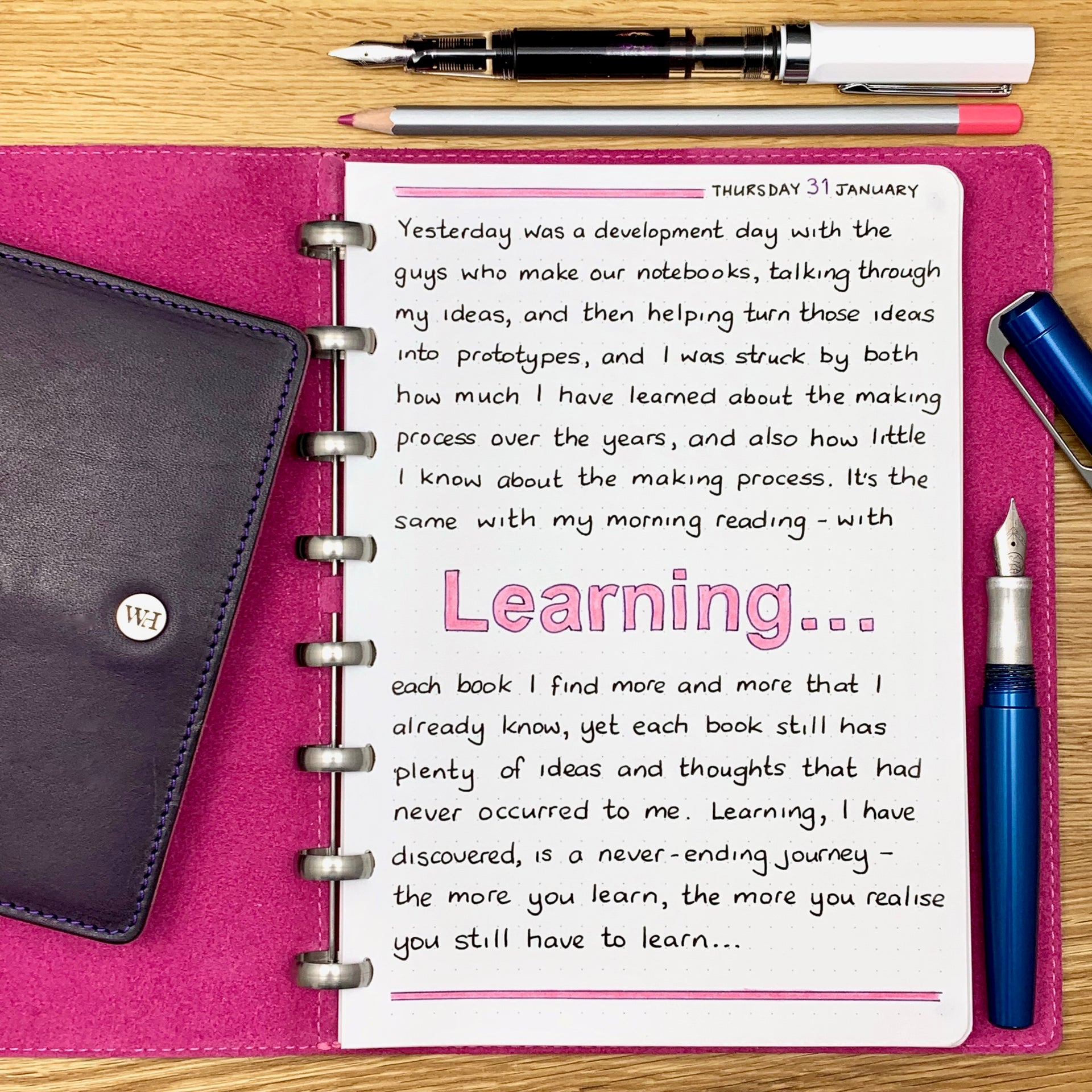 Learning is a never-ending journey...