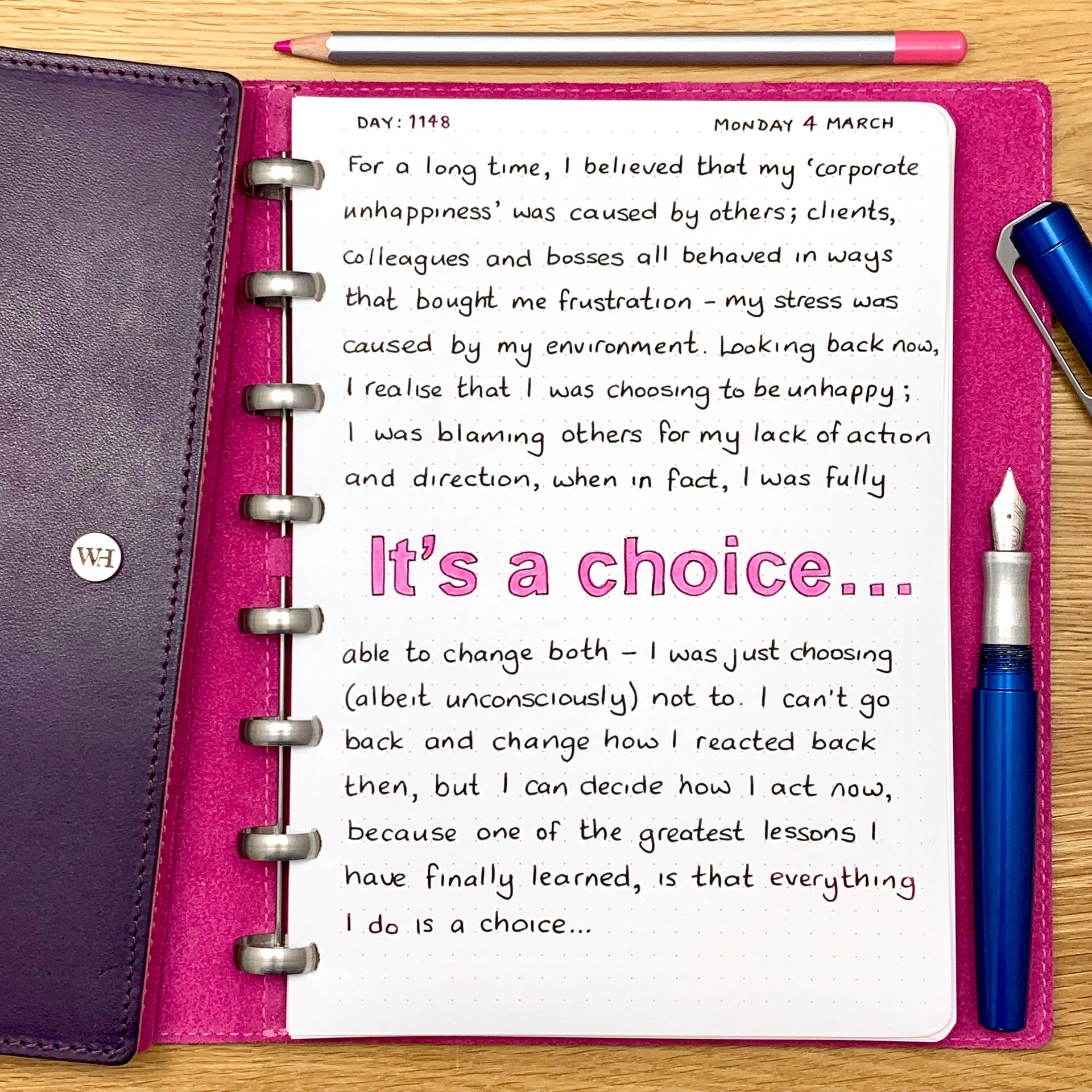 It's a choice...