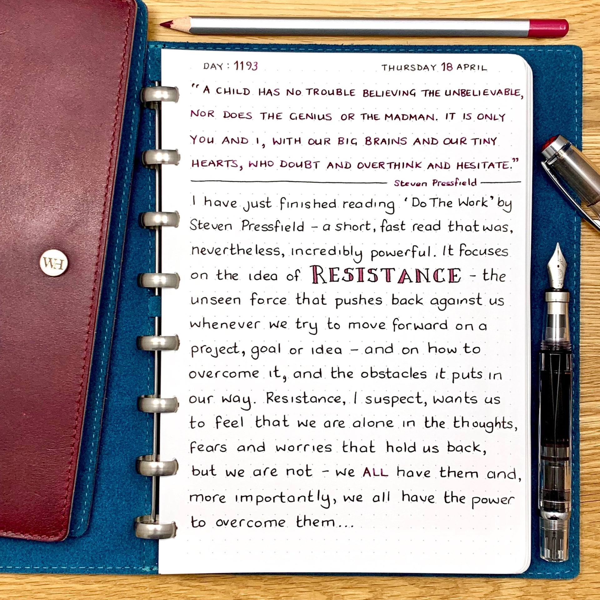 Overcoming Resistance...