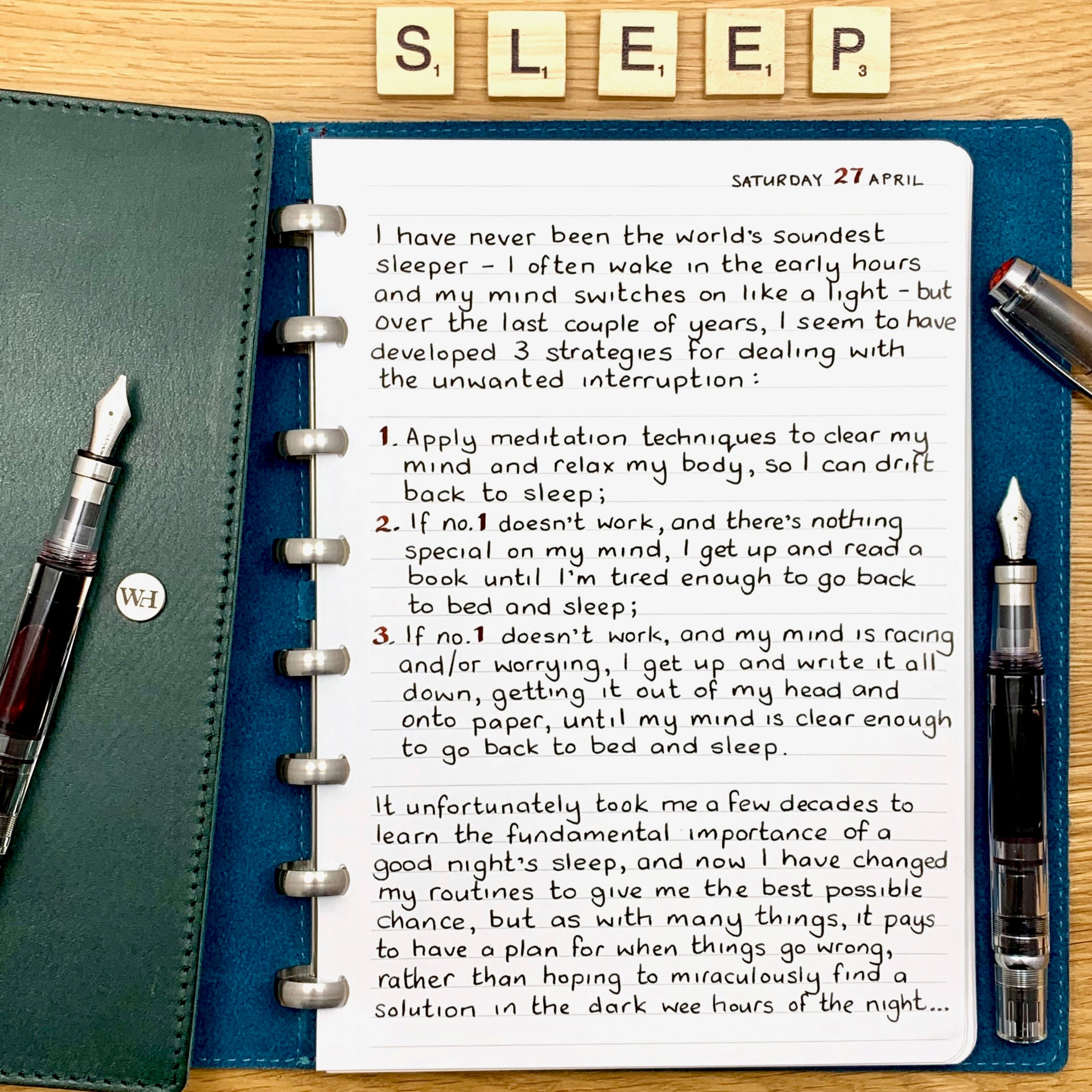 Sleep...