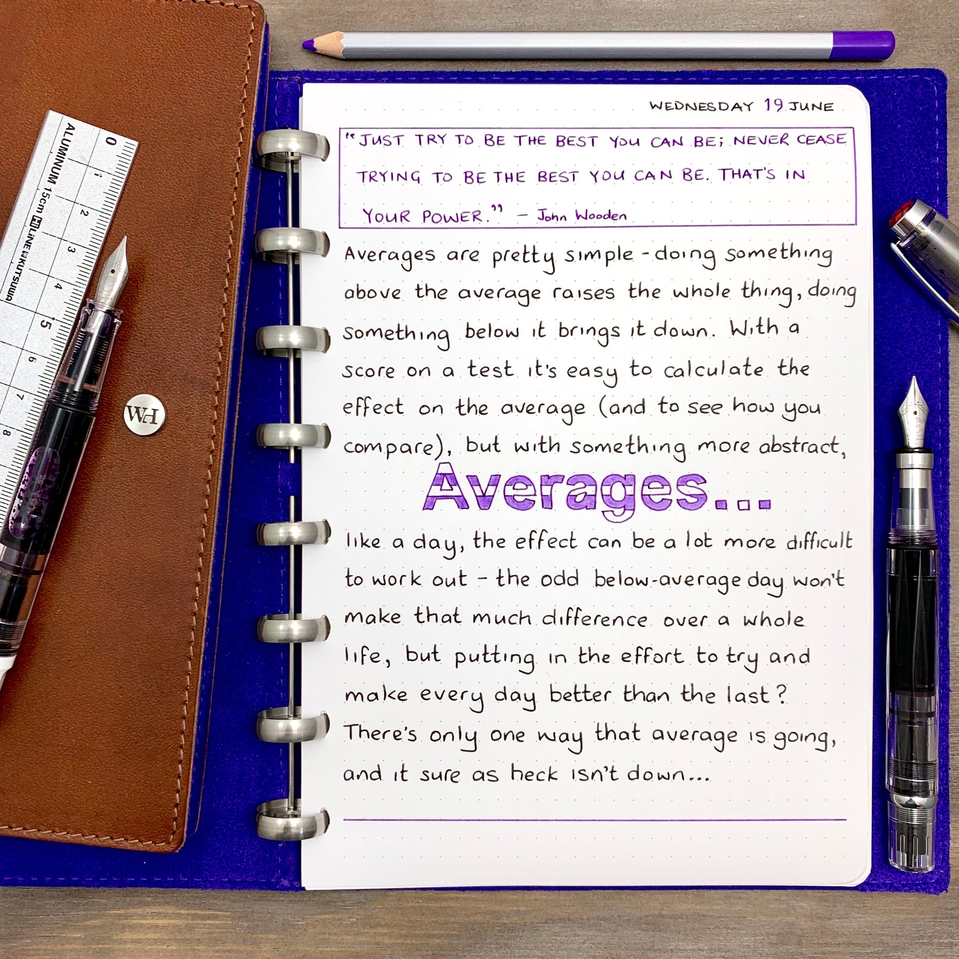 Averages...