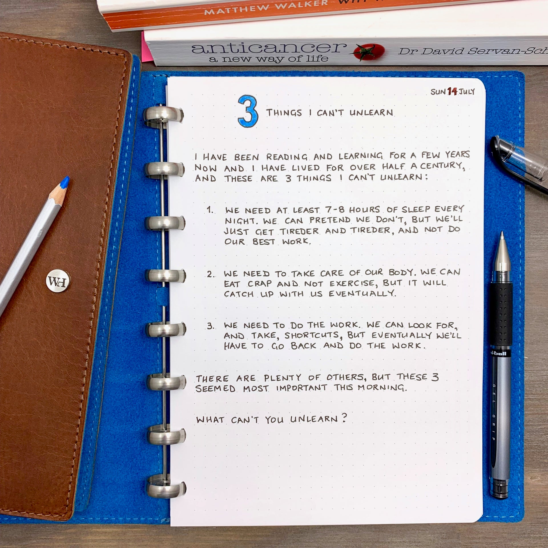 3 Things I Can't Unlearn