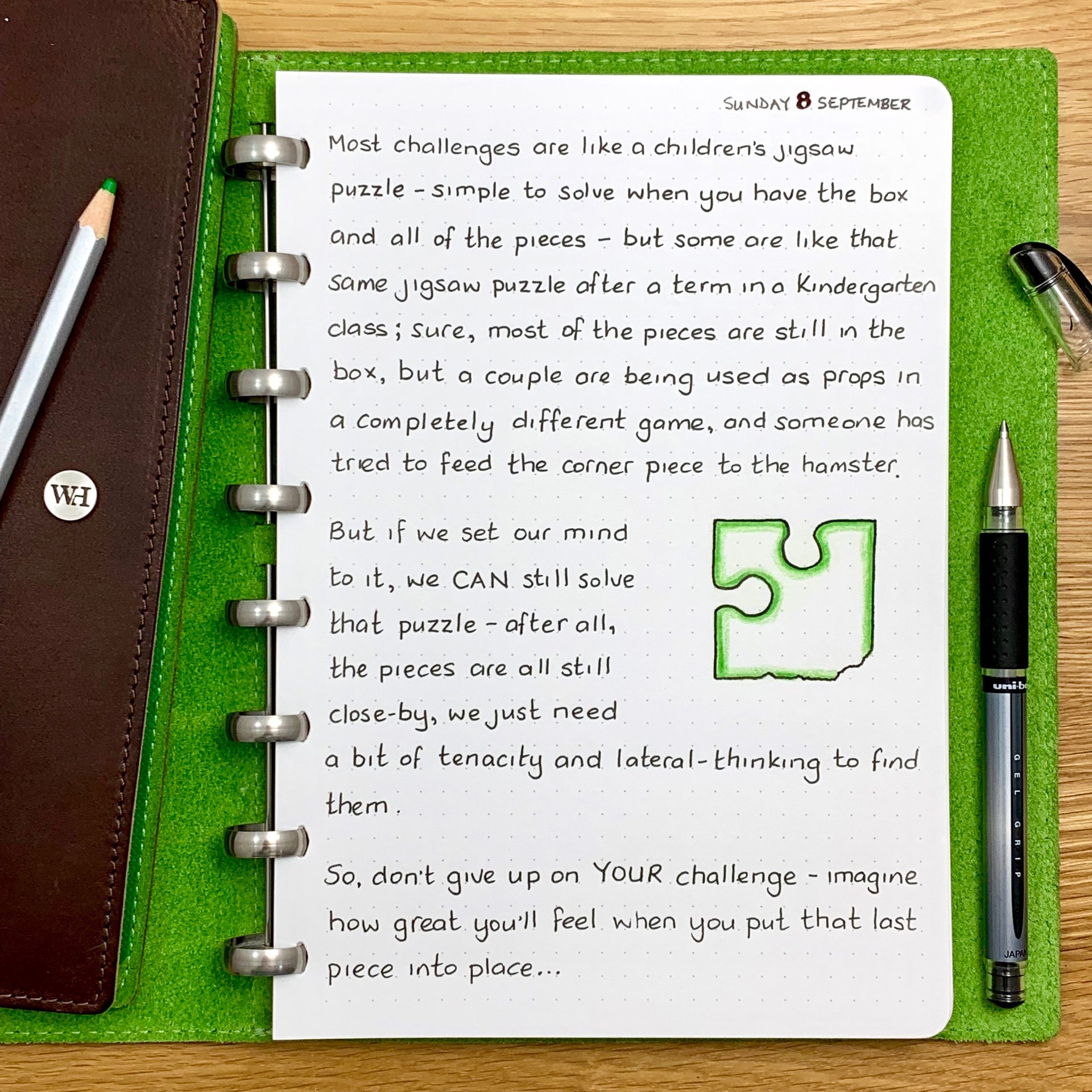 Solving challenges...