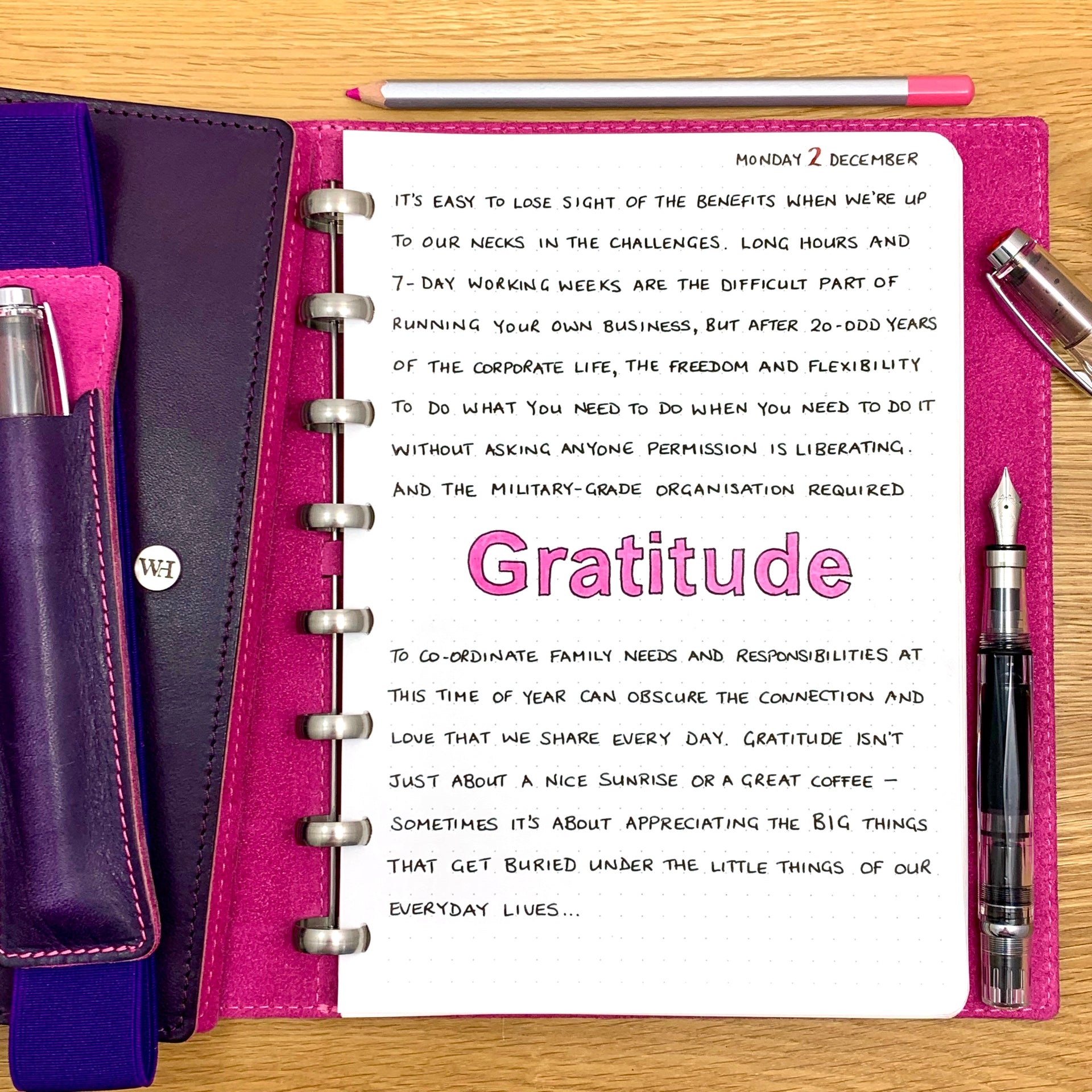 Appreciate the BIG things...