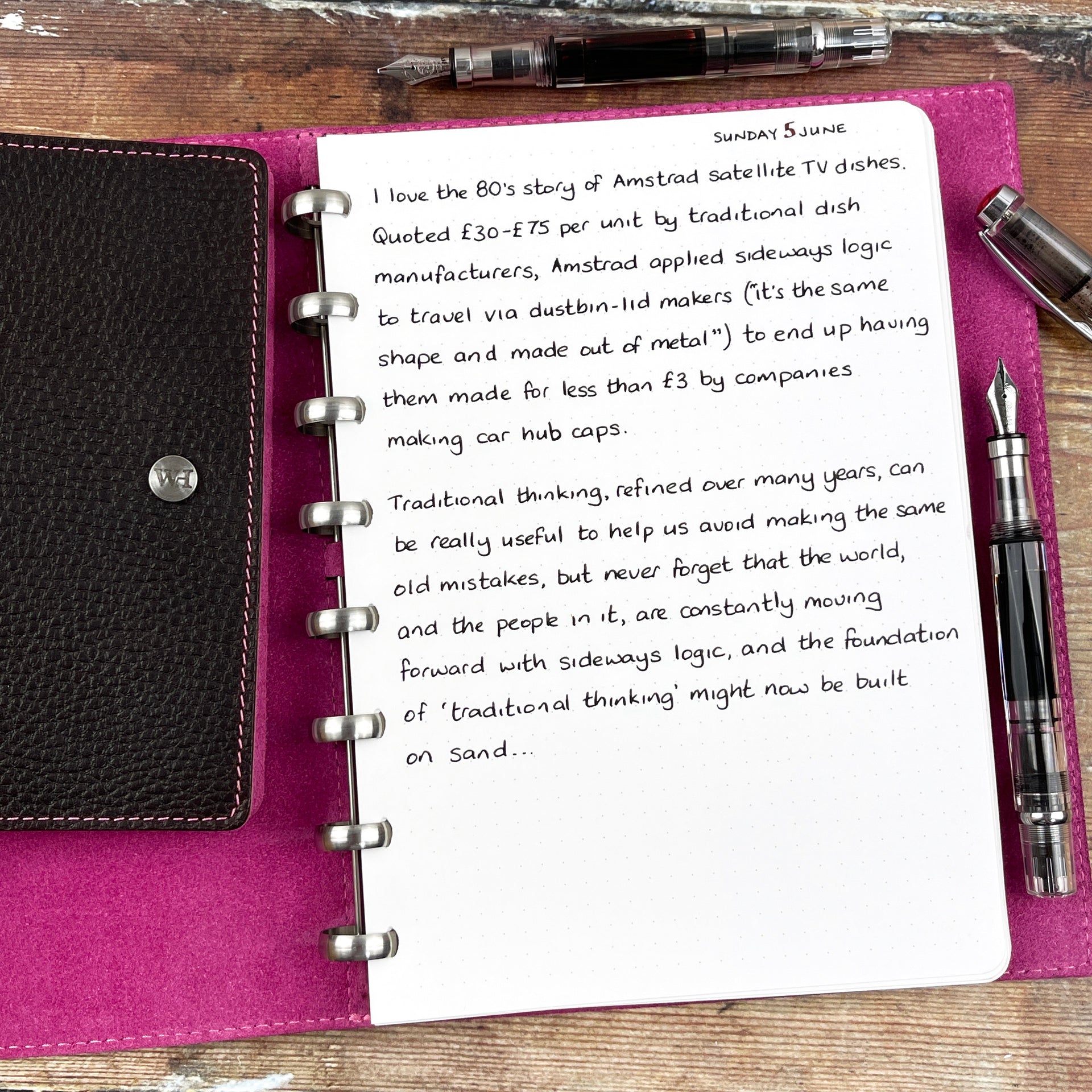 Traditional Thinking...