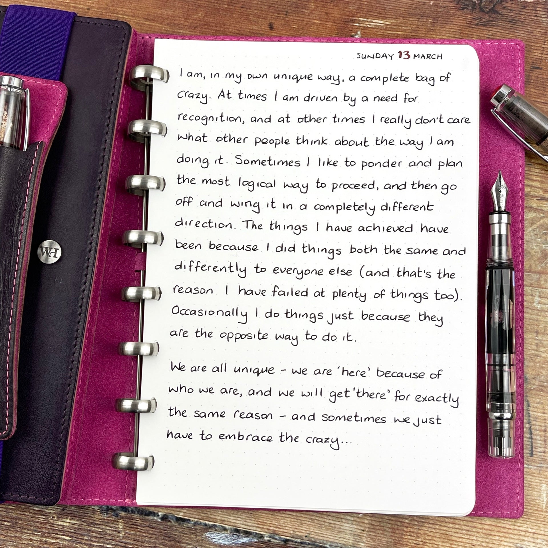 Embracing The Crazy...