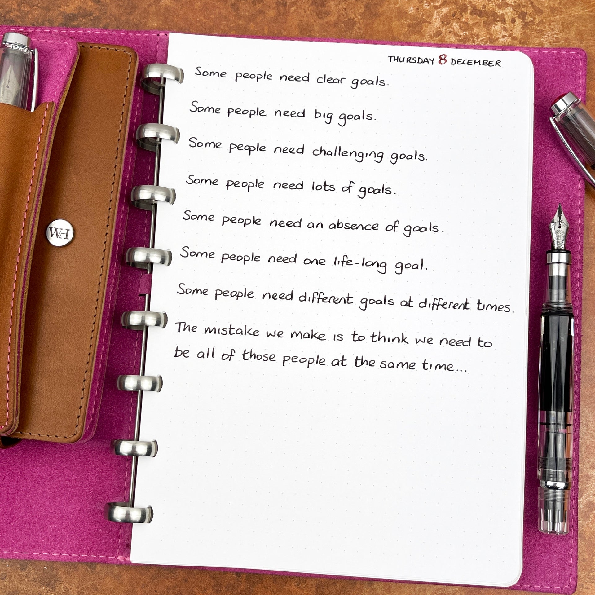 Some People Need Goals...