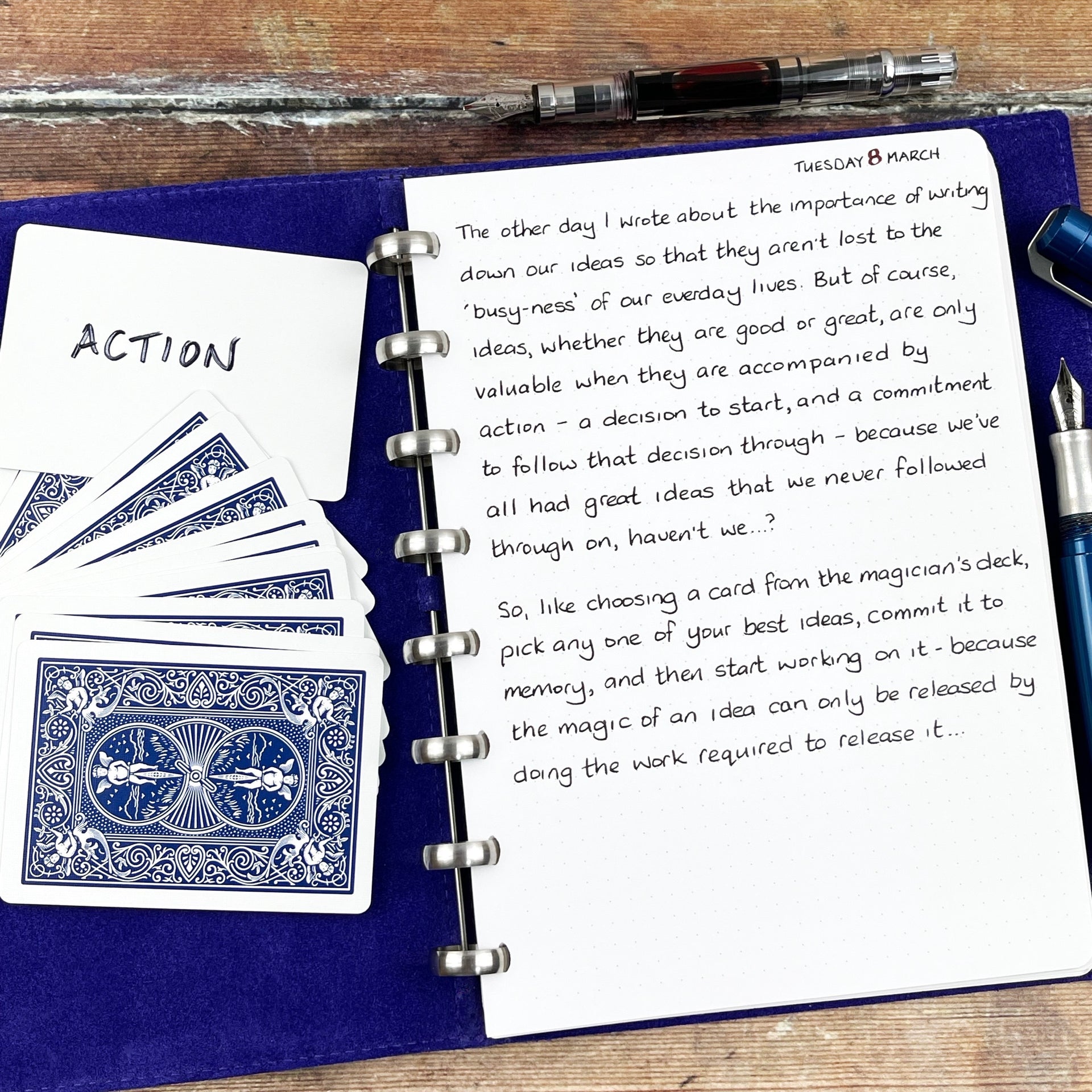 Releasing The Magic Of An Idea...