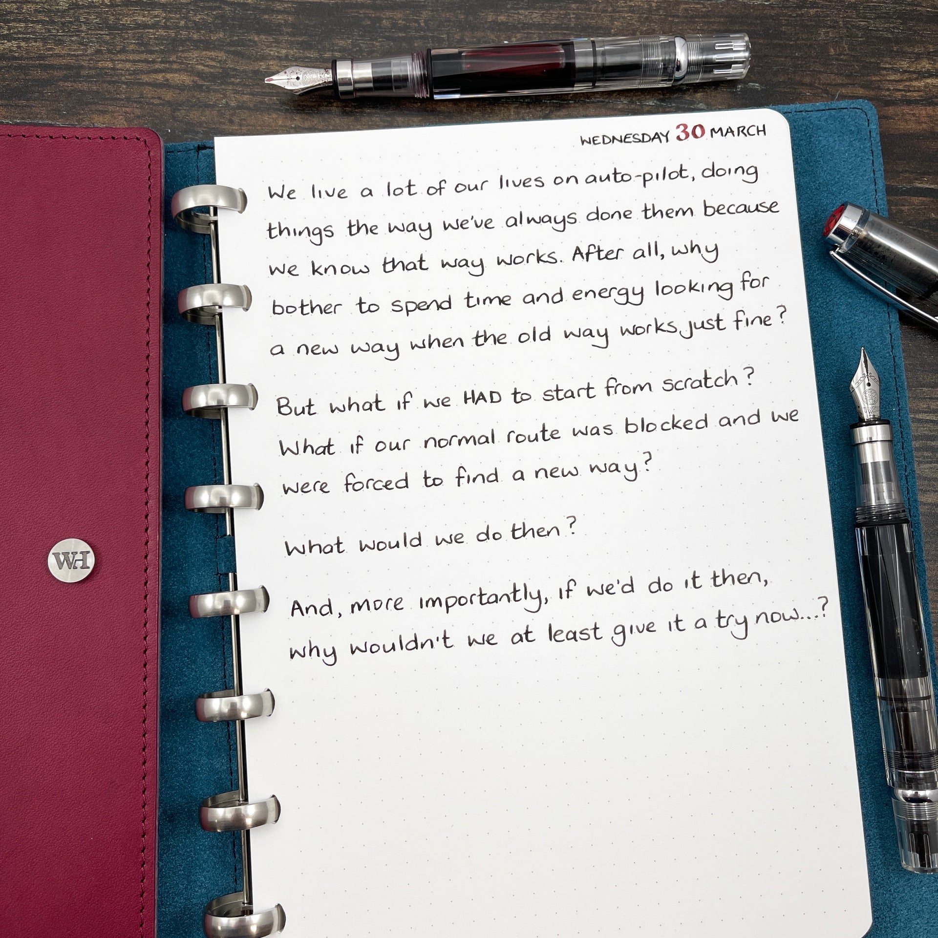 Life On Auto-Pilot...