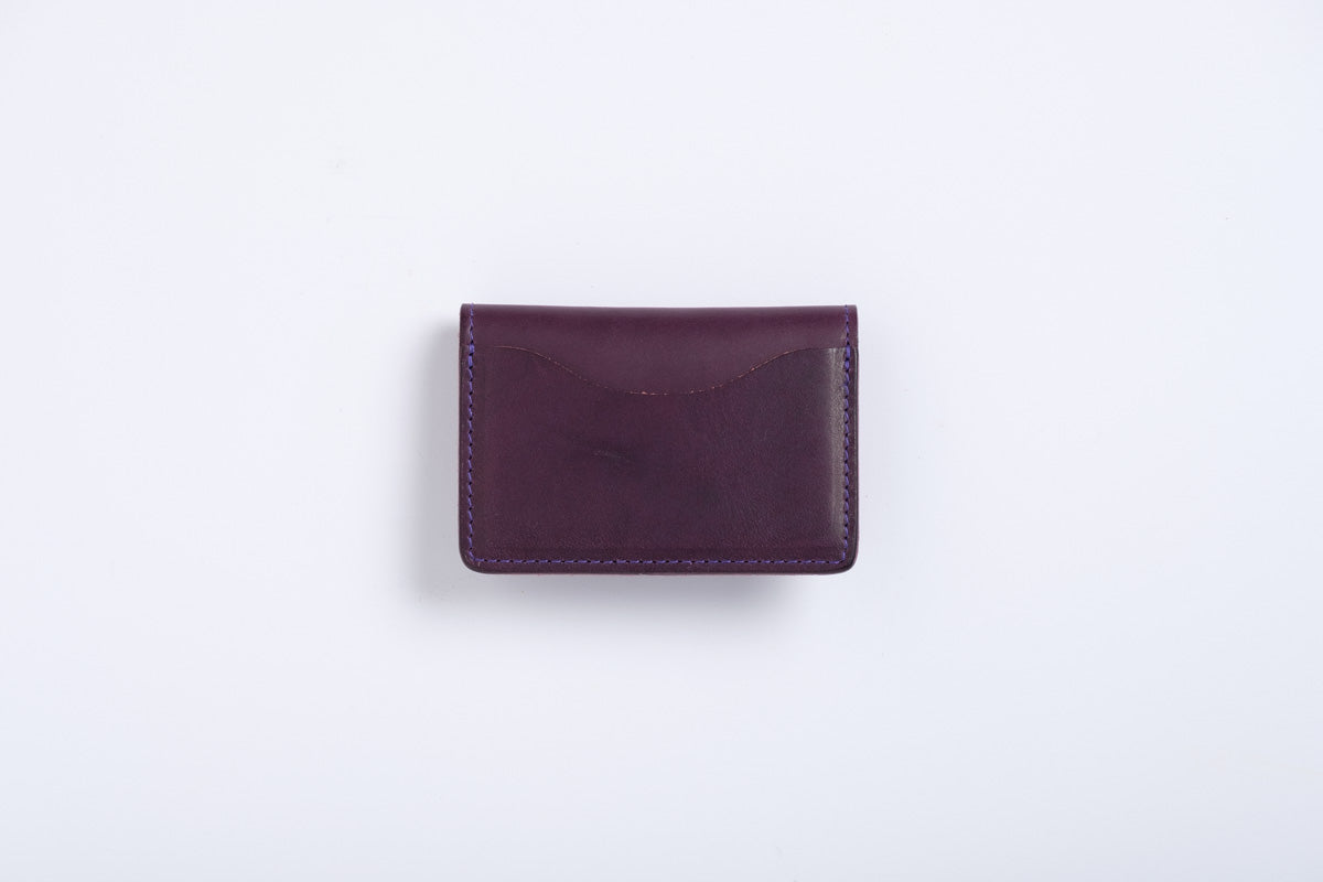 Deep Purple & Fuchsia Card Wallet