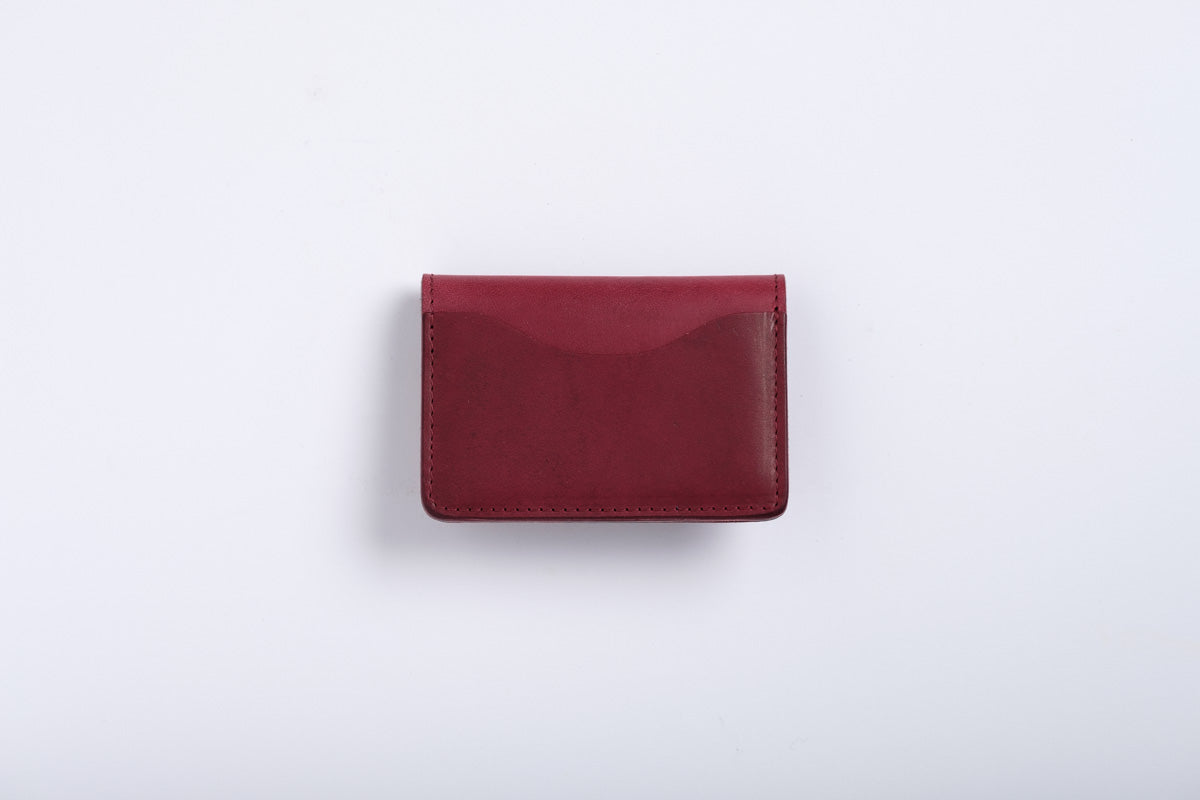 Bordeaux & Petrol Card Wallet