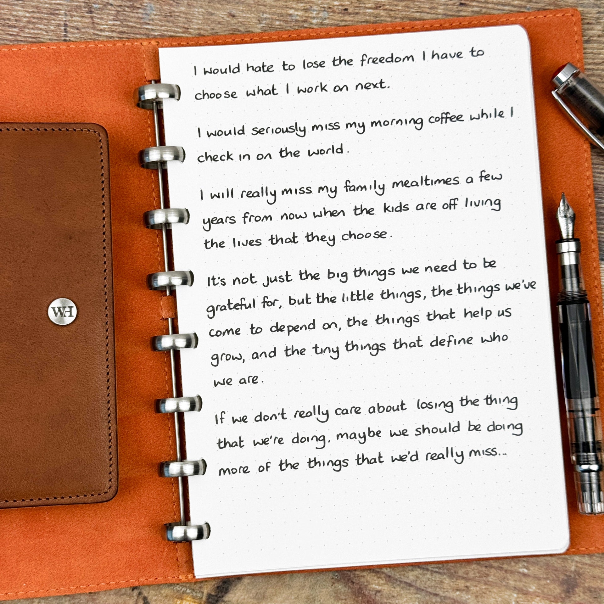 The Things We'd Really Miss...