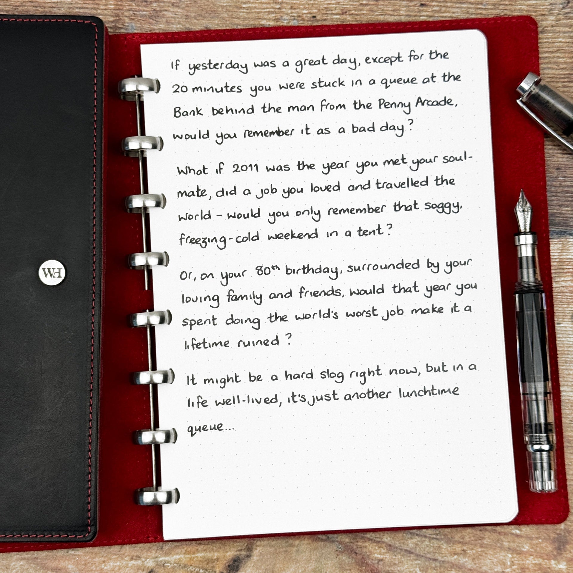 Just Another Lunchtime Queue...