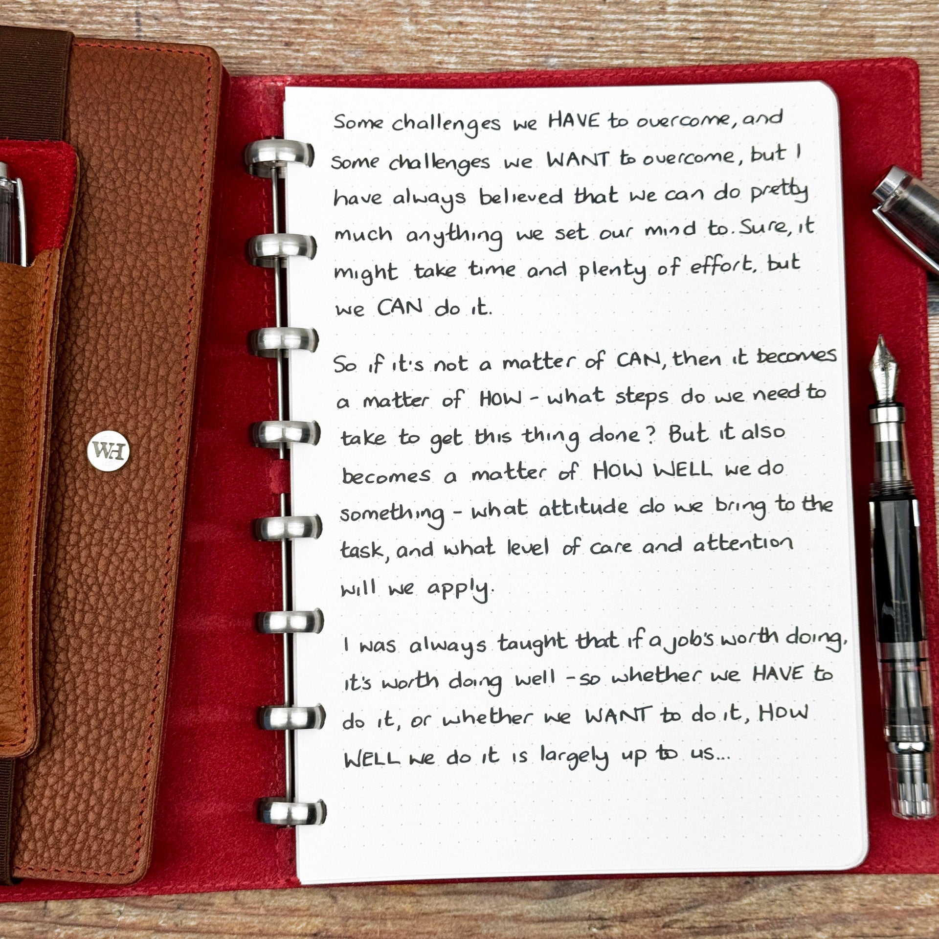 If A Job's Worth Doing...