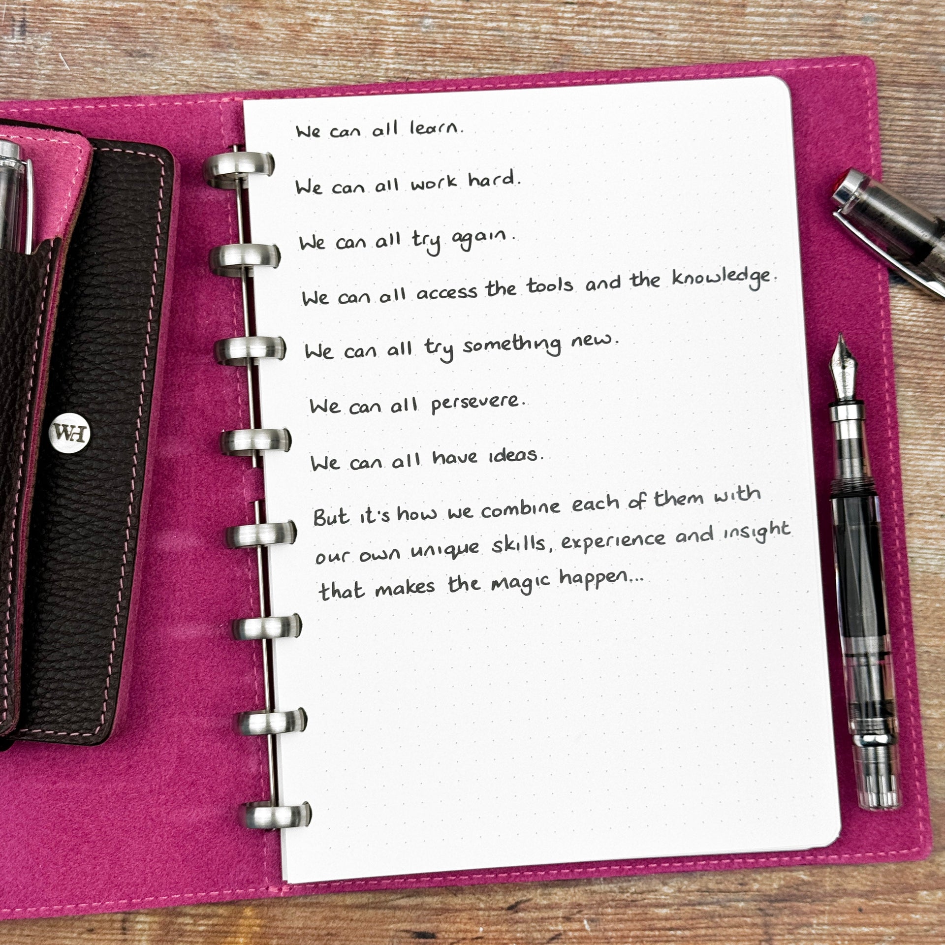 Making The Magic Happen...