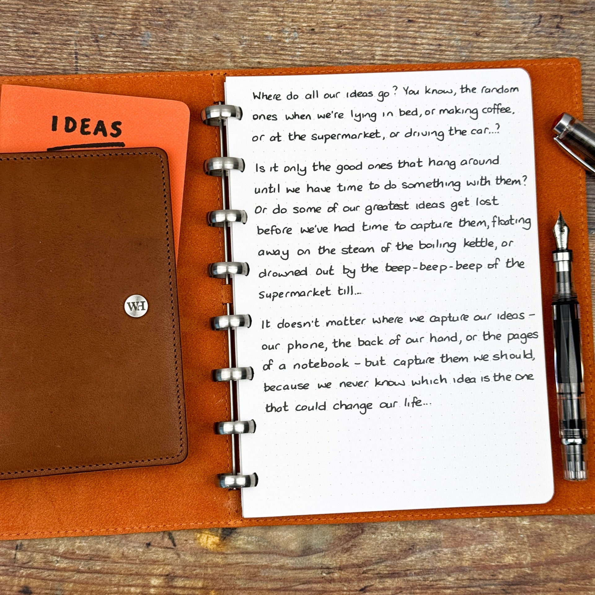 Where Do All Our Ideas Go...?
