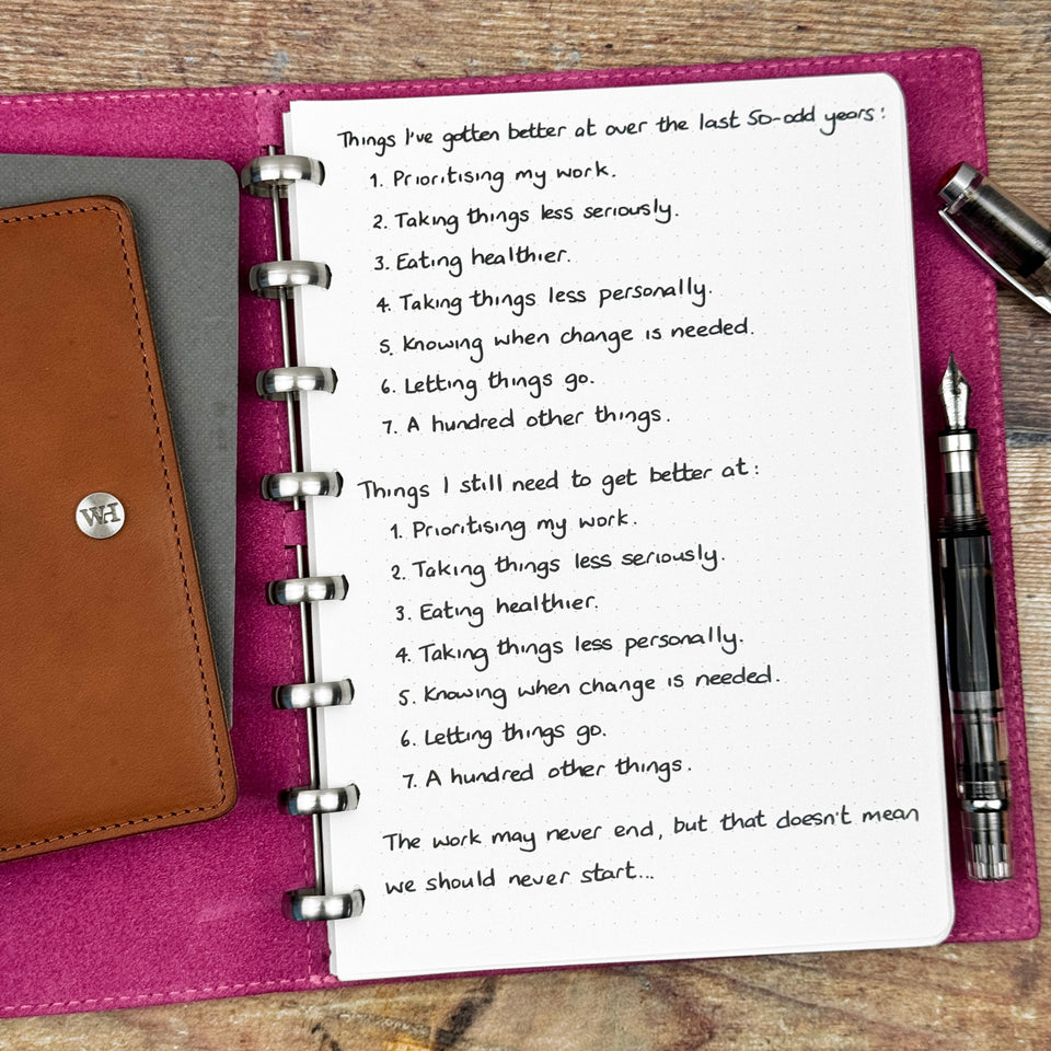 The Work Never Ends...