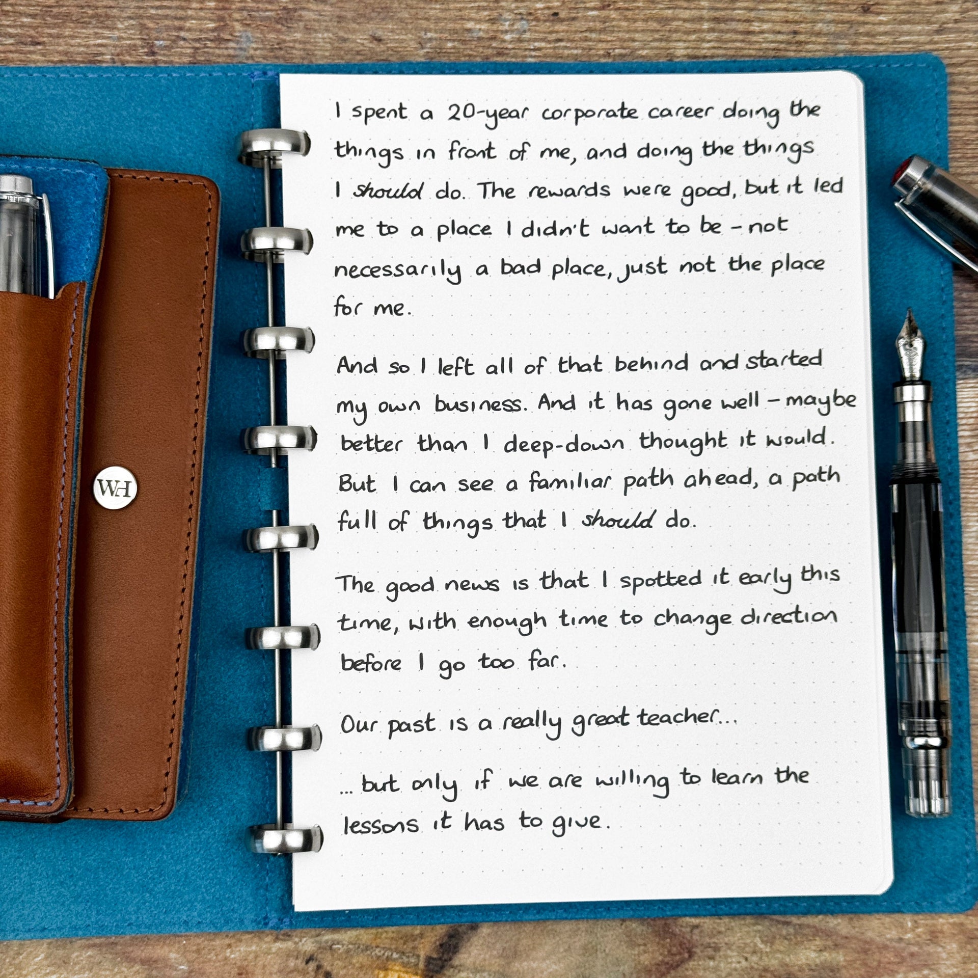 Learning From The Past...