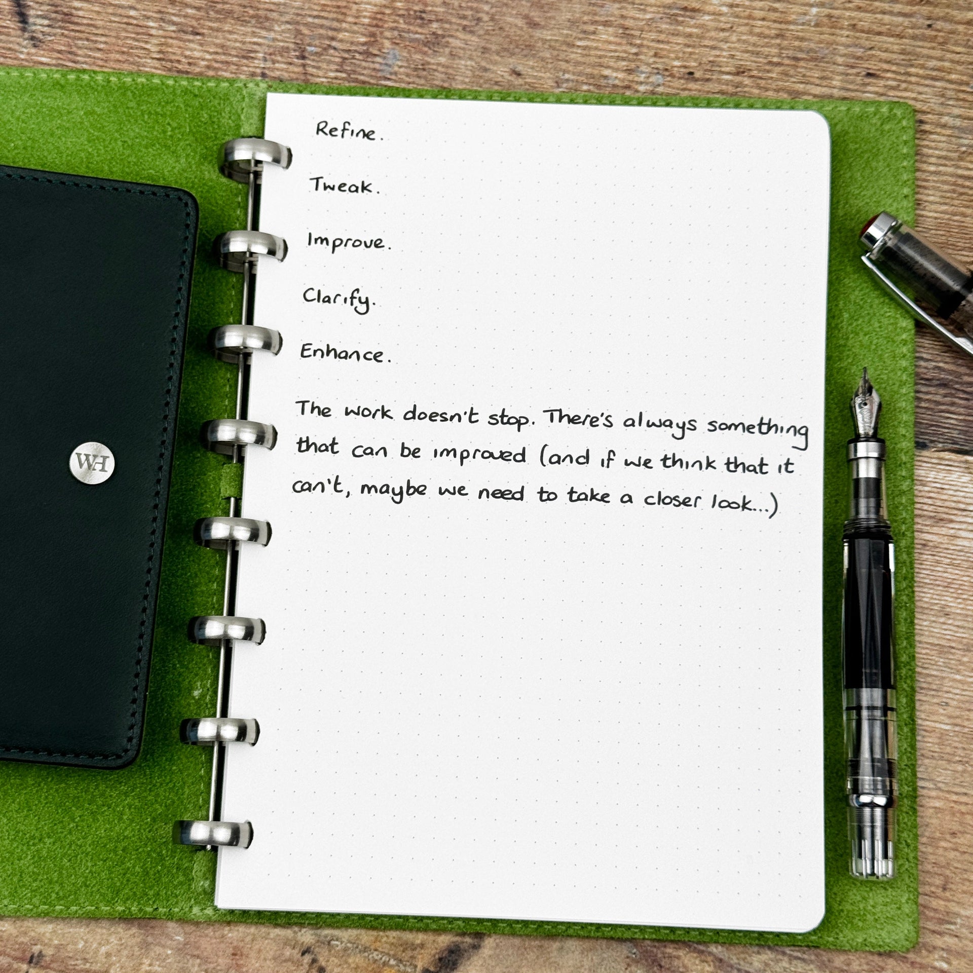 Always Something To Improve...