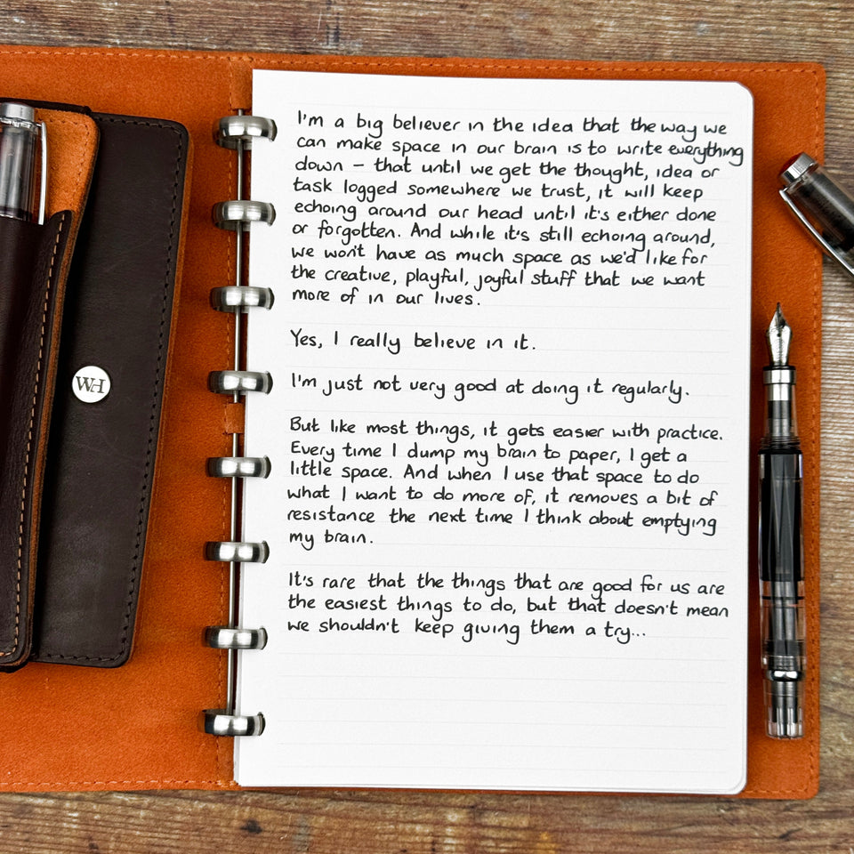 The Things That Are Good For Us...