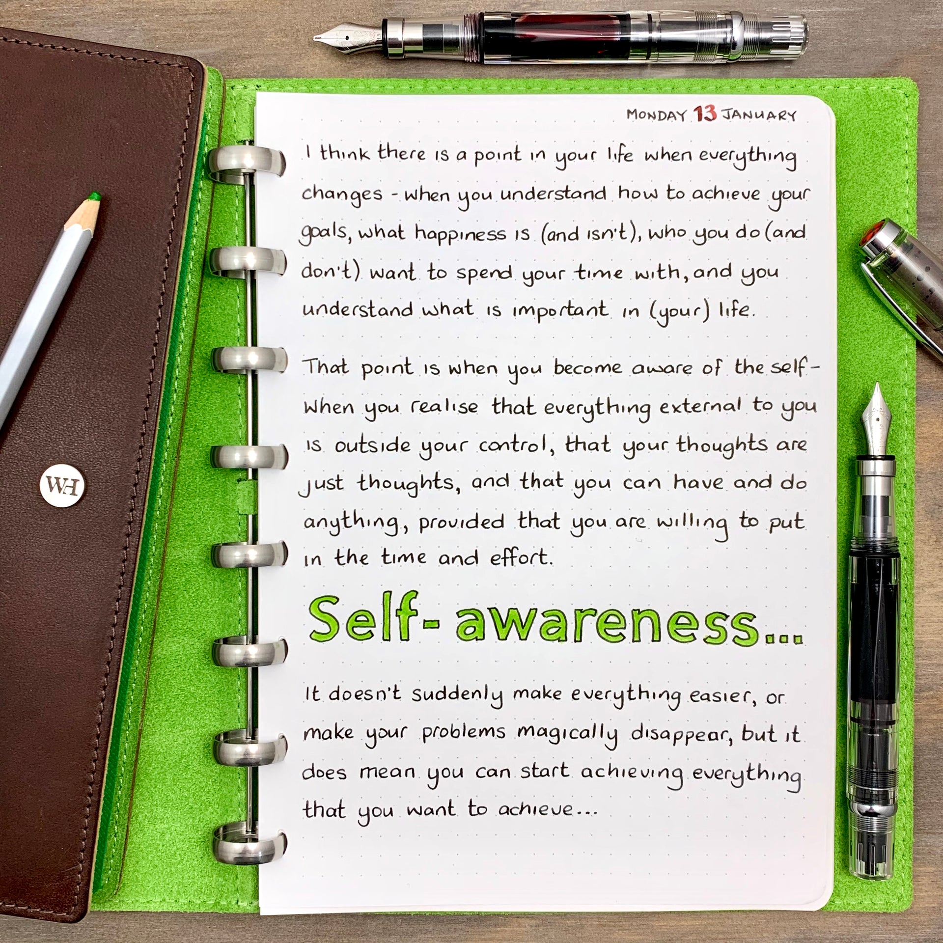 Self-Awareness...