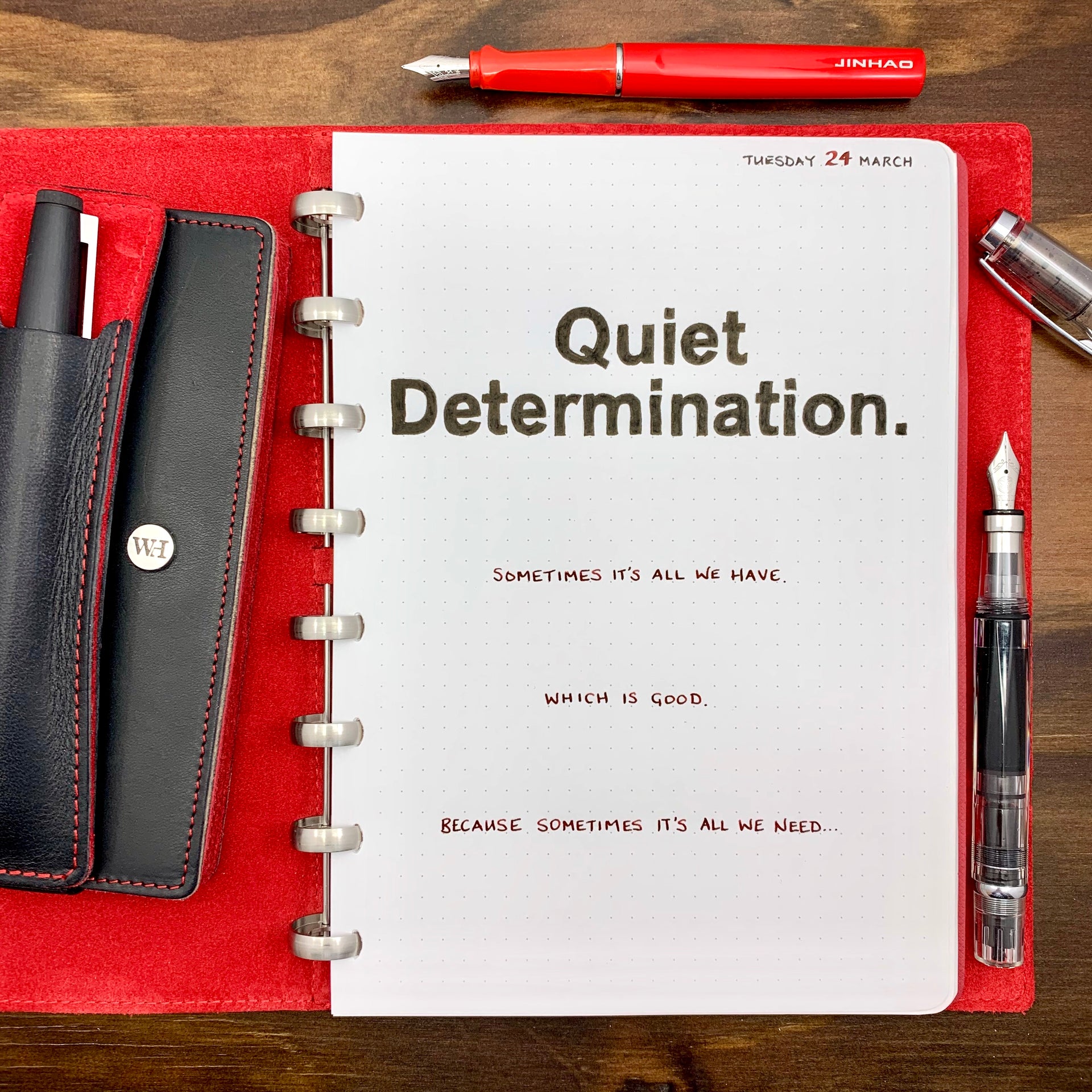 Quiet Determination